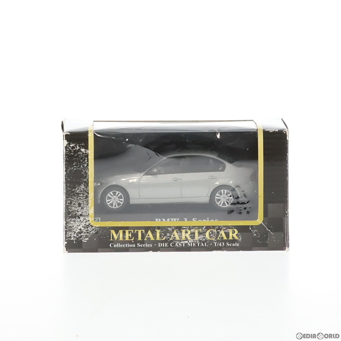 【中古即納】[MDL] (単品) (食玩) メタルアートカー 1/43 BMW 3 Series(シルバー) 完成品 ミニカー ドリームSD(19991231)