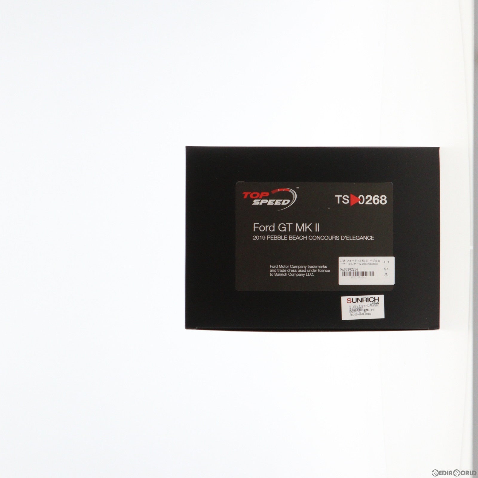 【中古即納】[MDL] TOP SPEEDシリーズ 1/18 フォード GT Mk II ペブルビーチ・コンクールデレガンス 2019 完成品 ミニカー(TS0268) TSM(トゥルースケールミニチュアズ) (20210831)