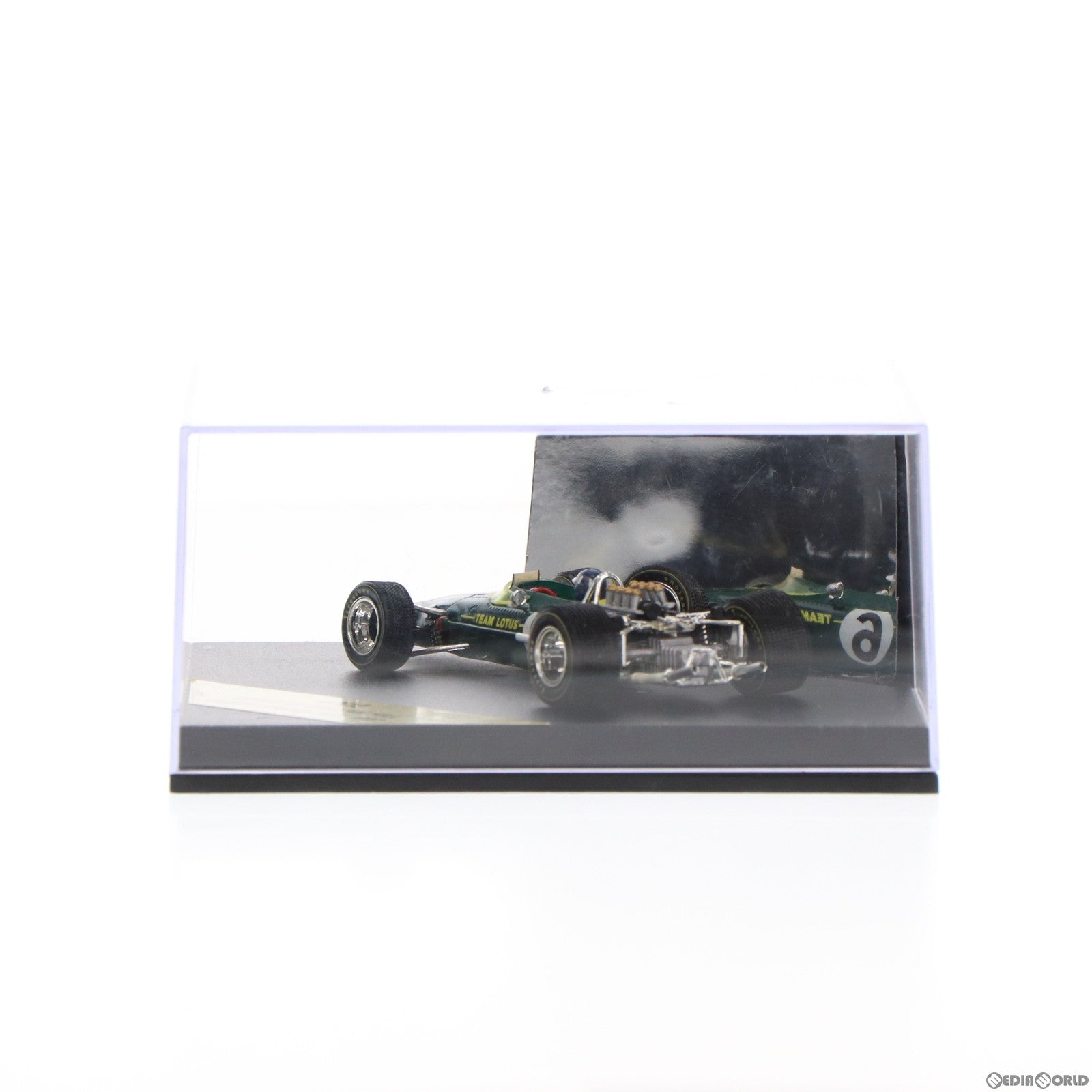 【中古即納】[MDL] 1/43 LOTUS 49 GRAHAM HILL DUTCH GRAND PRIX 1967 #6(グリーン×イエロー) 完成品 ミニカー(4002) Quartzo(カルツォ) (19991231)