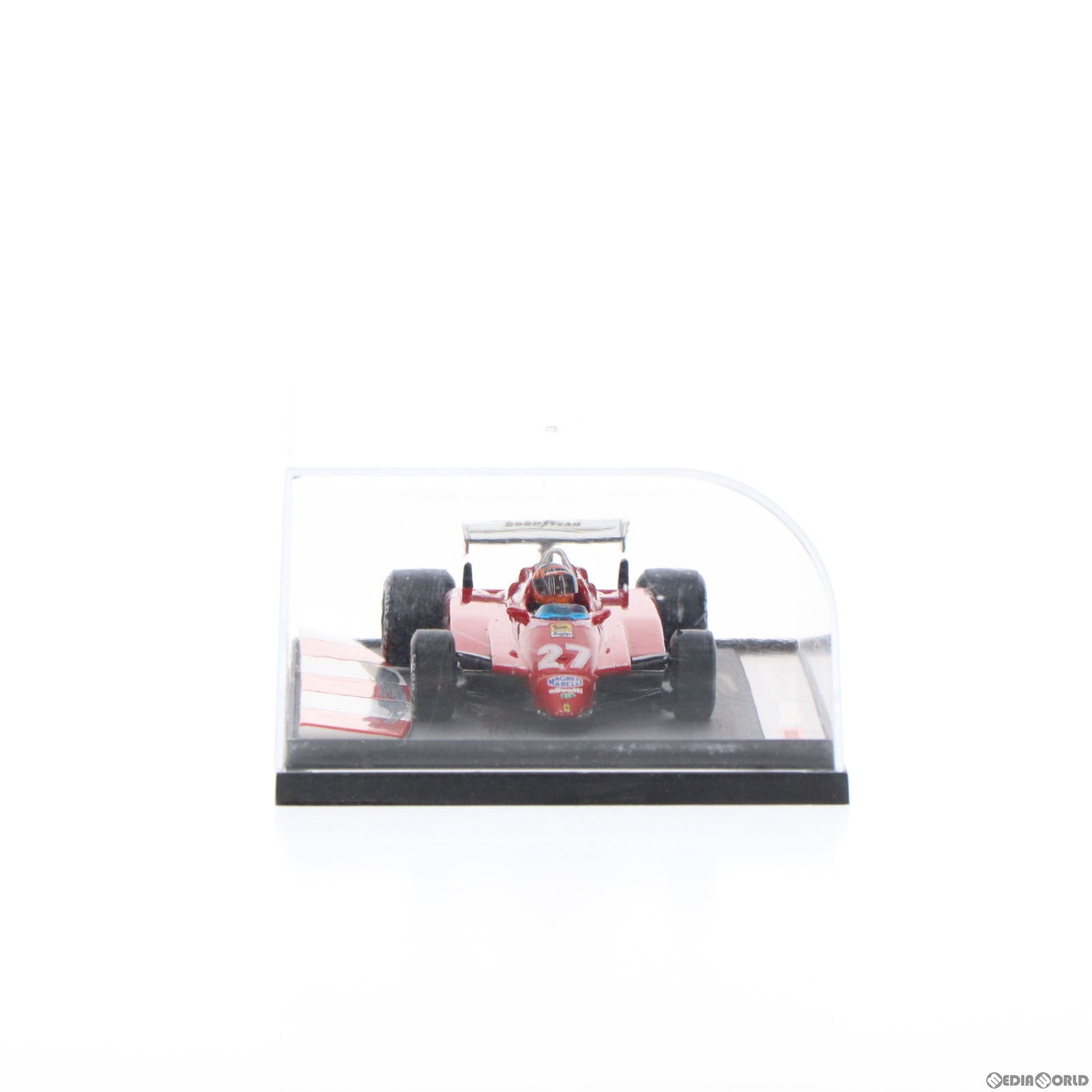 【中古即納】[MDL] 1/43 フェラーリ126C2ターボ 1982年イモラGP #27 Gilles high treason 完成品 ミニカー(KB004) BRUMM(ブルム) (20120303)