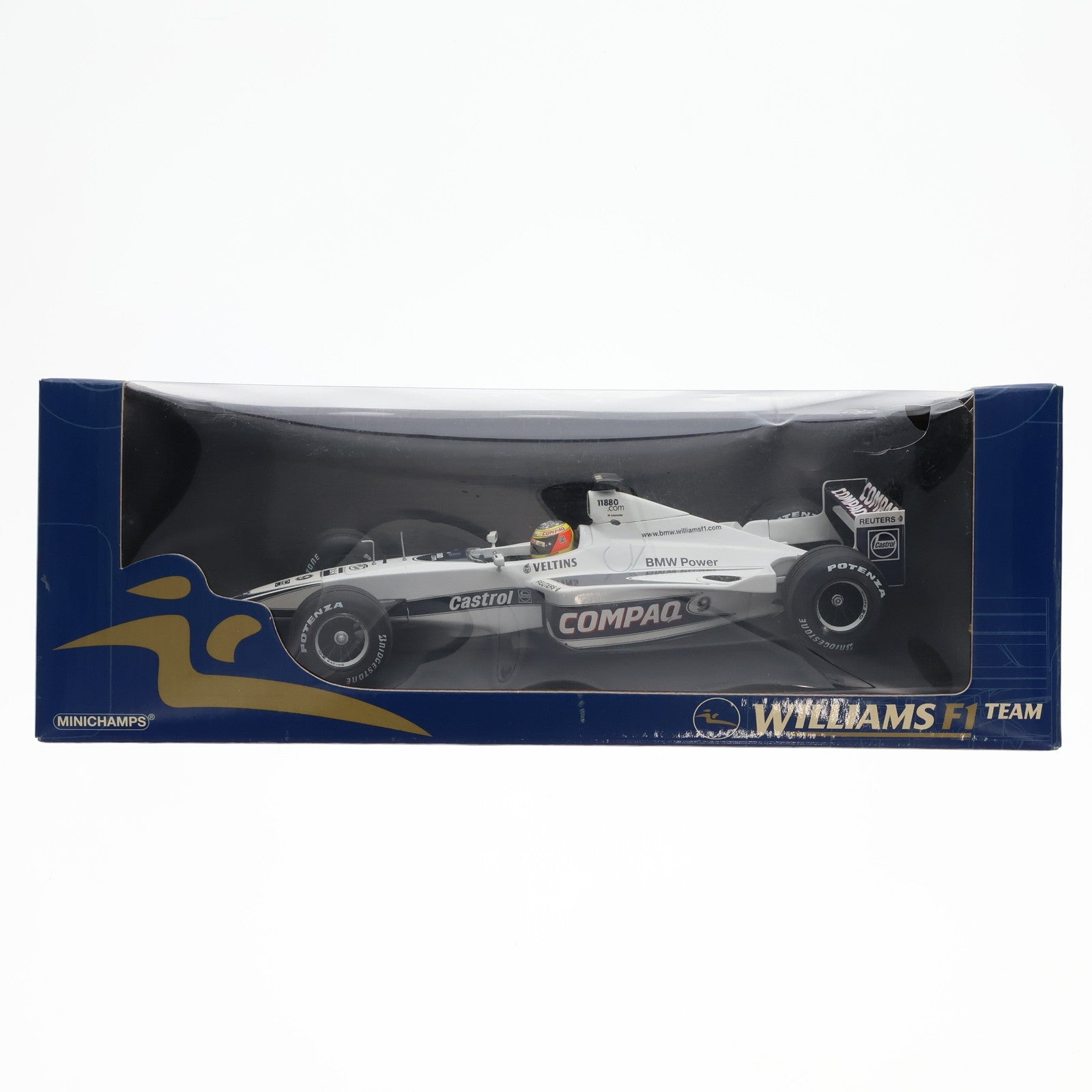 【中古即納】[MDL]1/18 ウィリアムズ・FW22 GP オーストラリア レースカー ラルフ・シューマッハ 完成品 ミニカー MINICHAMPS(ミニチャンプス)(20001231)