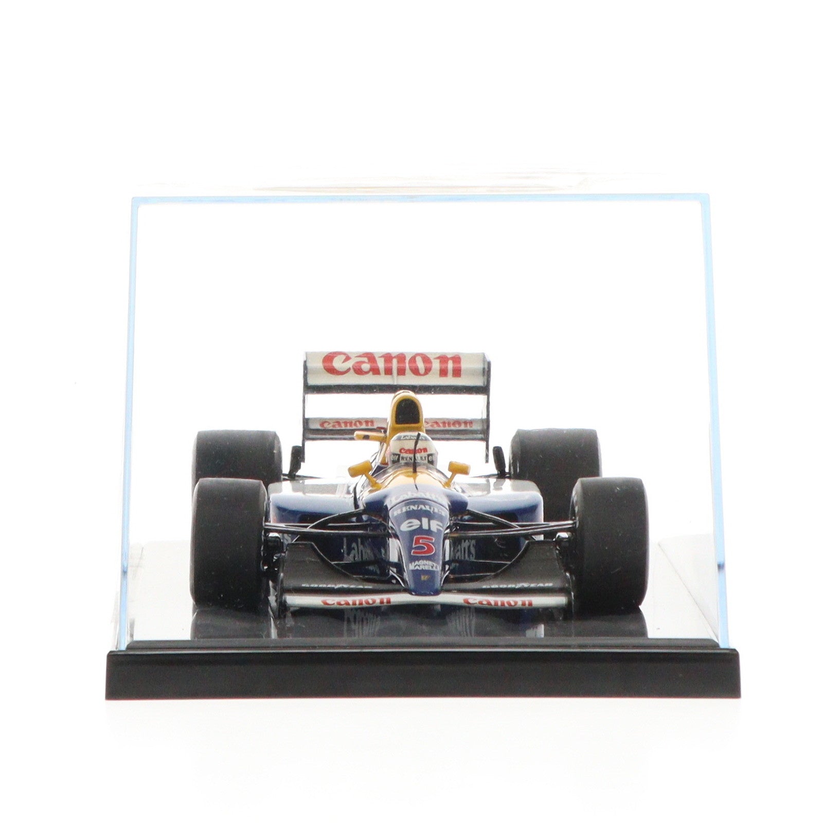 【送料無料】 中古即納】[MDL]1/43 完成品 REPLICAS GP #5 N.マンセル FW14B ミニカー