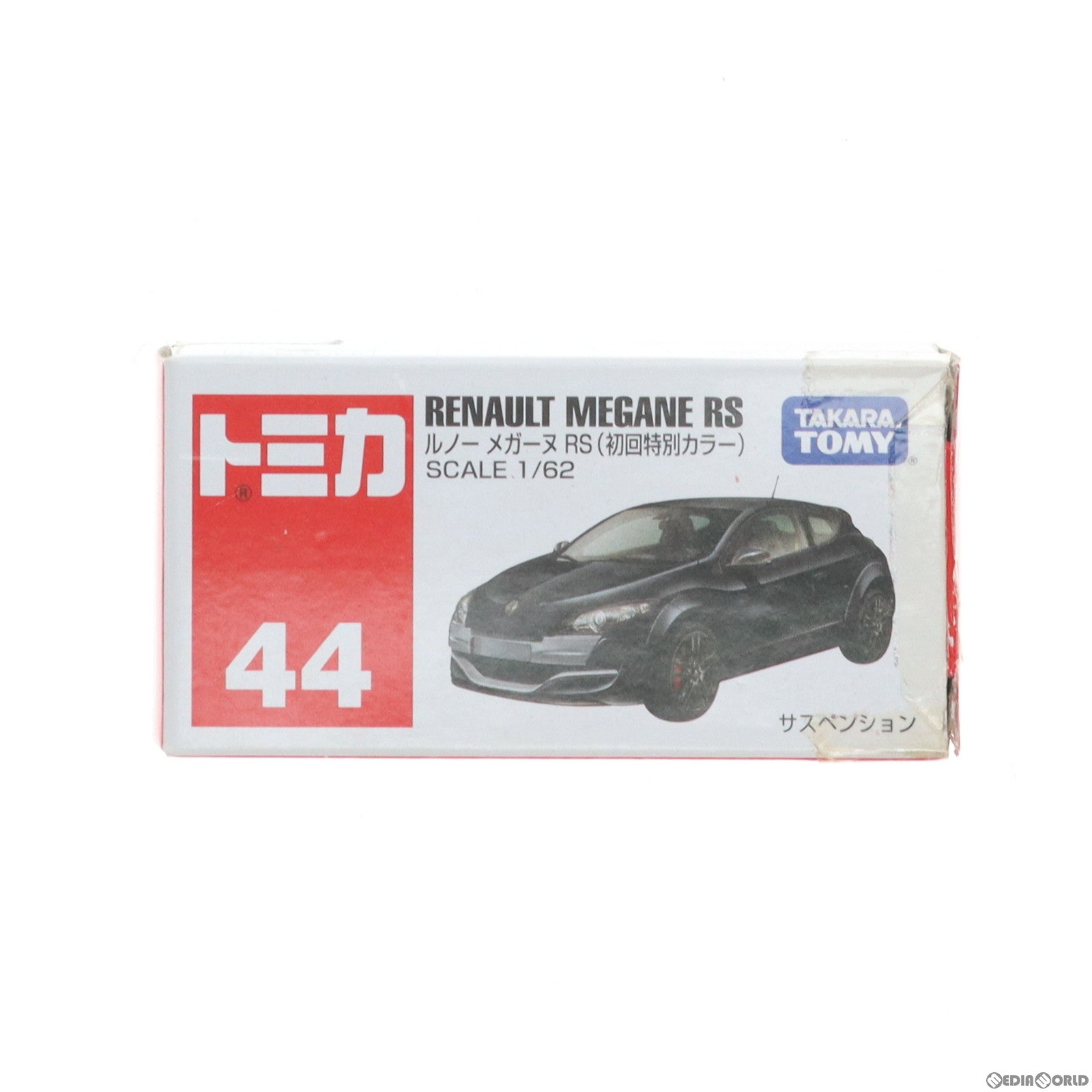 【中古即納】[MDL] トミカ No.44 1/62 ルノー メガーヌRS 初回特別カラー 完成品 ミニカー タカラトミー(20120915)