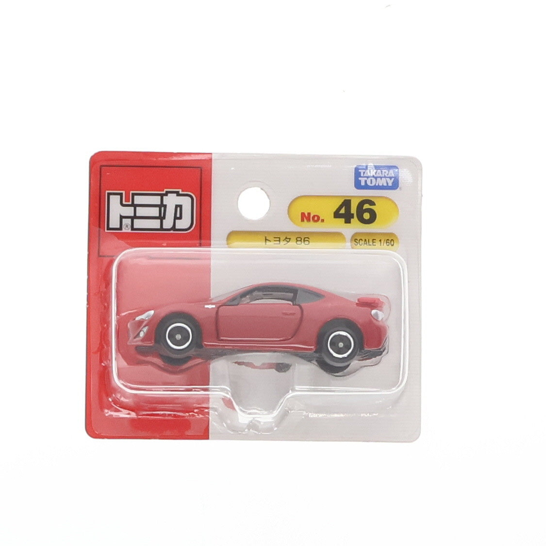 【中古即納】[MDL] トミカ No.46 1/60 トヨタ 86(レッド) 完成品 ミニカー タカラトミー(20120630)