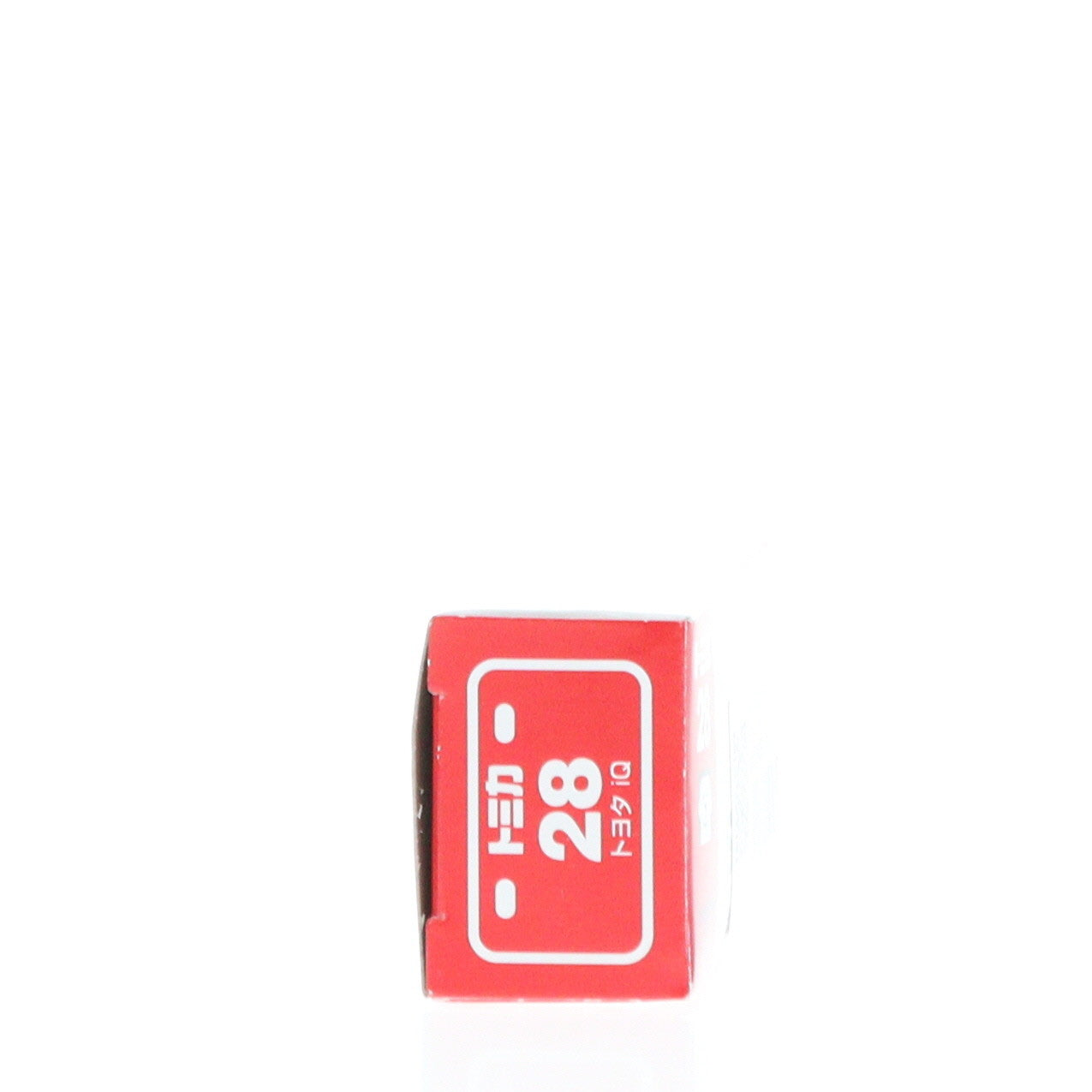【中古即納】[MDL] トミカ No.28 1/60 トヨタ iQ(ホワイト/赤箱) 完成品 ミニカー タカラトミー(20090622)