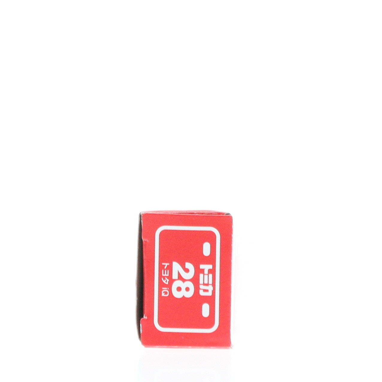 【中古即納】[MDL] トミカ No.28 1/60 トヨタ iQ(ホワイト/赤箱) 完成品 ミニカー タカラトミー(20090622)