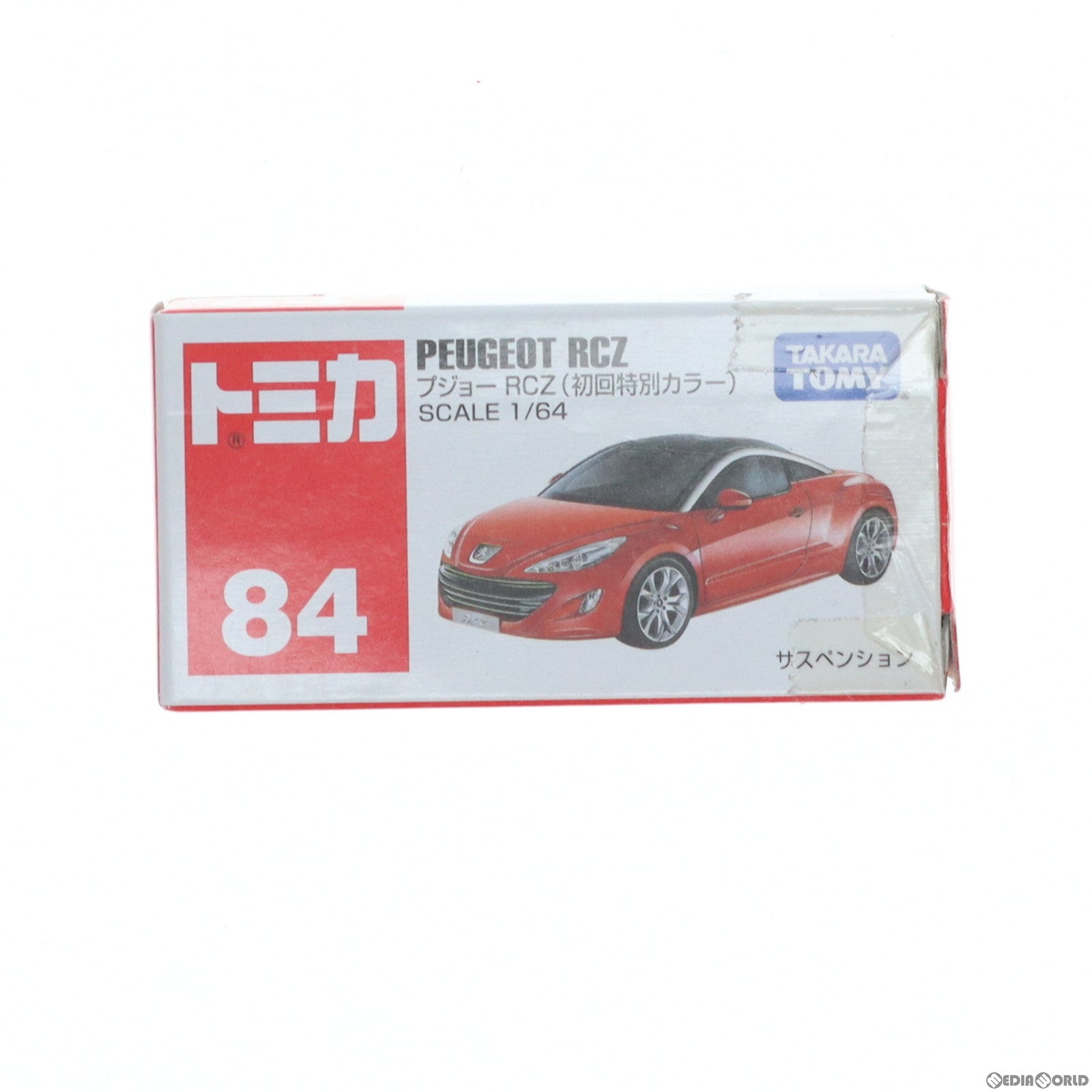 【中古即納】[MDL] トミカ No.84 1/64 プジョー RCZ(初回特別カラー) 完成品 ミニカー タカラトミー(20121020)