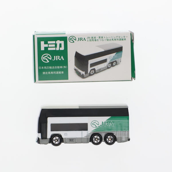 中古即納】[MDL]トミカ 1/154 日野 グランビューバス JRA 日本馬匹輸送自動車(株) 競走馬専用運搬車 サンタ特注 完成品 ミニカー  タカラトミー/サンタ