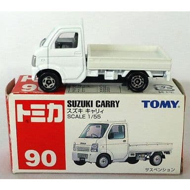 【中古即納】[MDL] トミカ No.90 1/55 スズキ キャリィ(ホワイト/赤箱) 完成品 ミニカー トミー(20031112)