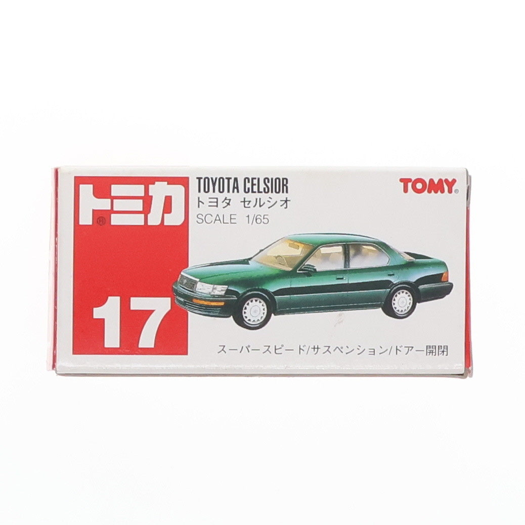 【中古即納】[MDL]トミカ No.17 1/65 トヨタ セルシオ(グリーン/赤箱/中国製) 完成品 ミニカー トミー(19991231)