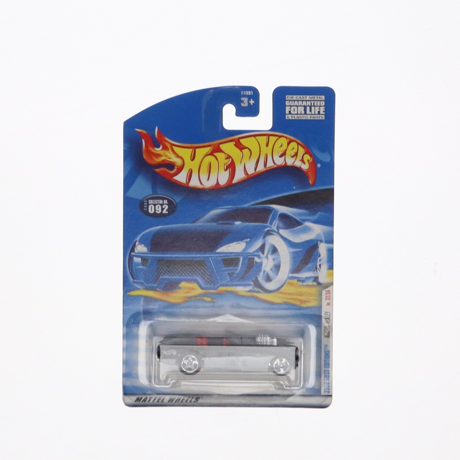 【中古即納】[MDL]Hot Wheels(ホットウィール) 2000 FIRST EDITIONS 1/64 AUSTIN HEALEY(オースチン・ヒーレー)(ブラック×グレー) 完成品 ミニカー(24391-1911) マテル(19991231)