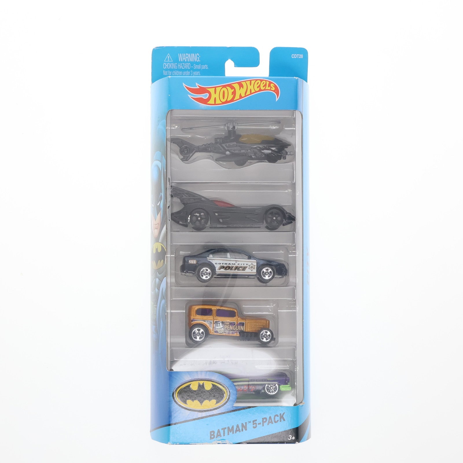 【中古即納】[MDL] Hot Wheels(ホットウィール) BATMAN 5-PACK(5台セット) 1/64 完成品ミニカー(CDT28) Mattel(マテル)(20010517)