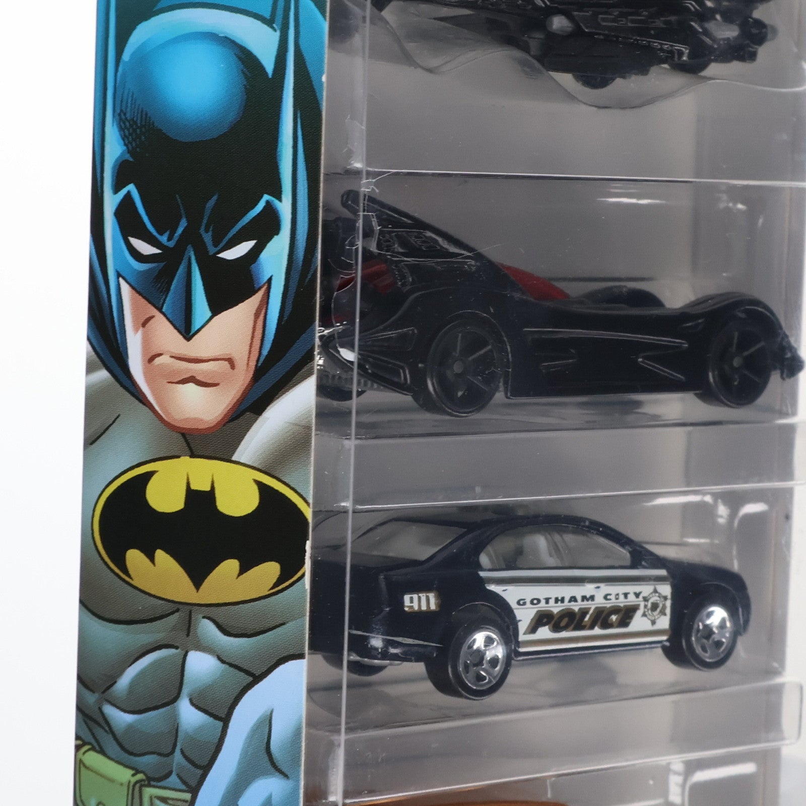 【中古即納】[MDL] Hot Wheels(ホットウィール) BATMAN 5-PACK(5台セット) 1/64 完成品ミニカー(CDT28) Mattel(マテル)(20010517)