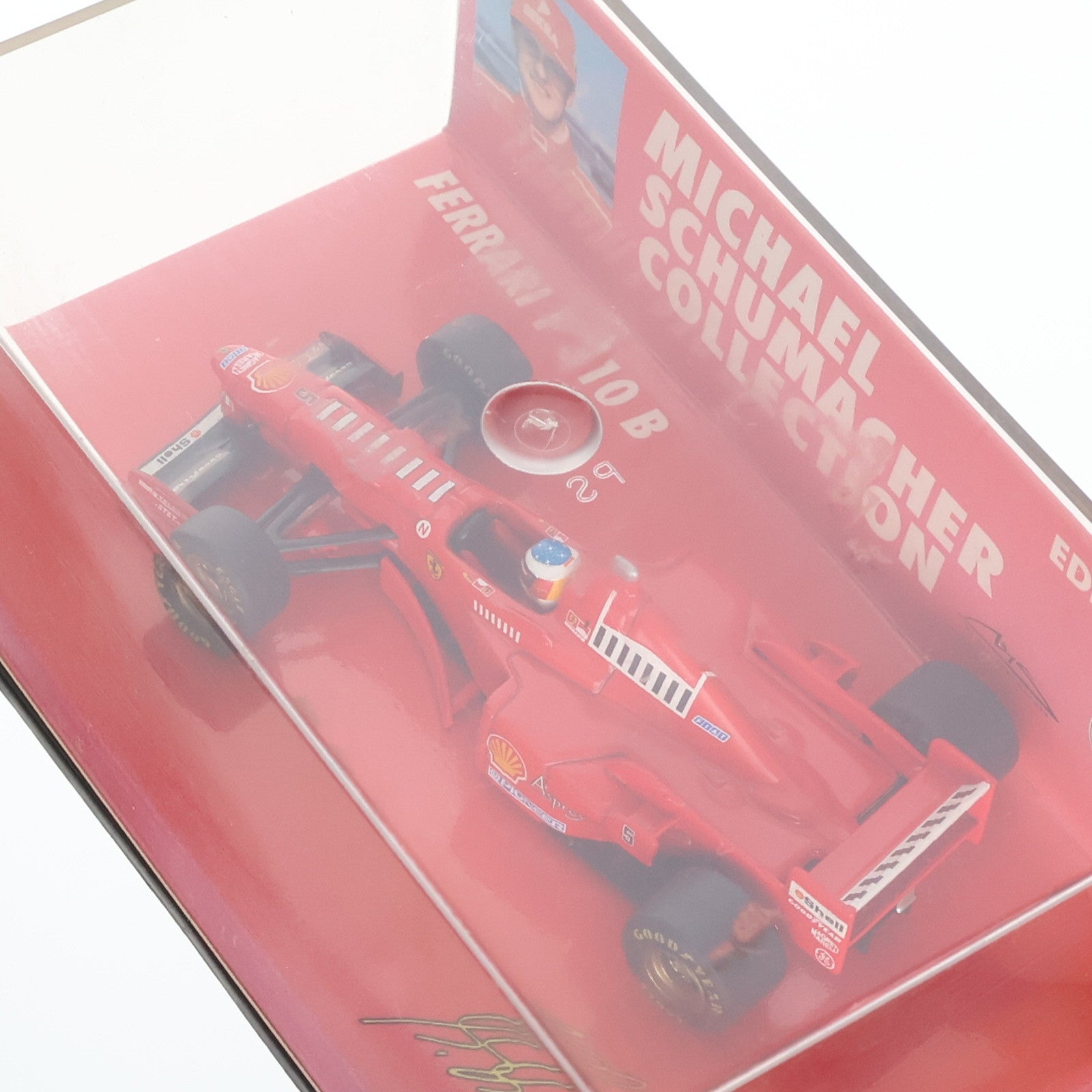 【中古即納】[MDL] MICHAEL SCHUMACHER COLLECTION 1/64 FERRARI(フェラーリ) F 310 B Asprey #5(レッド) 完成品 ミニカー(510976405) Paul's Model Art(ポールズ・モデルアート)(19991231)