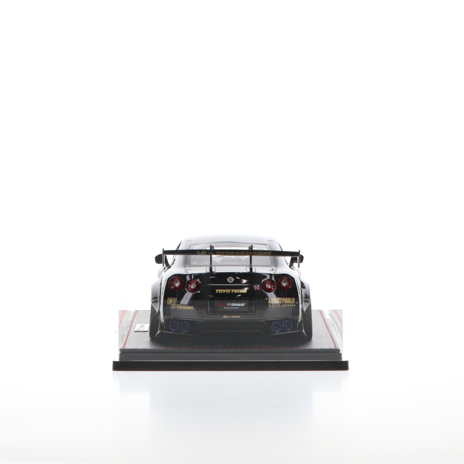 【中古即納】[MDL] オンラインショップ限定 1/18 LB-WORKS GT-R(R35) Black 完成品 ミニカー(IG0694) ignition model(イグニッションモデル)(20161231)