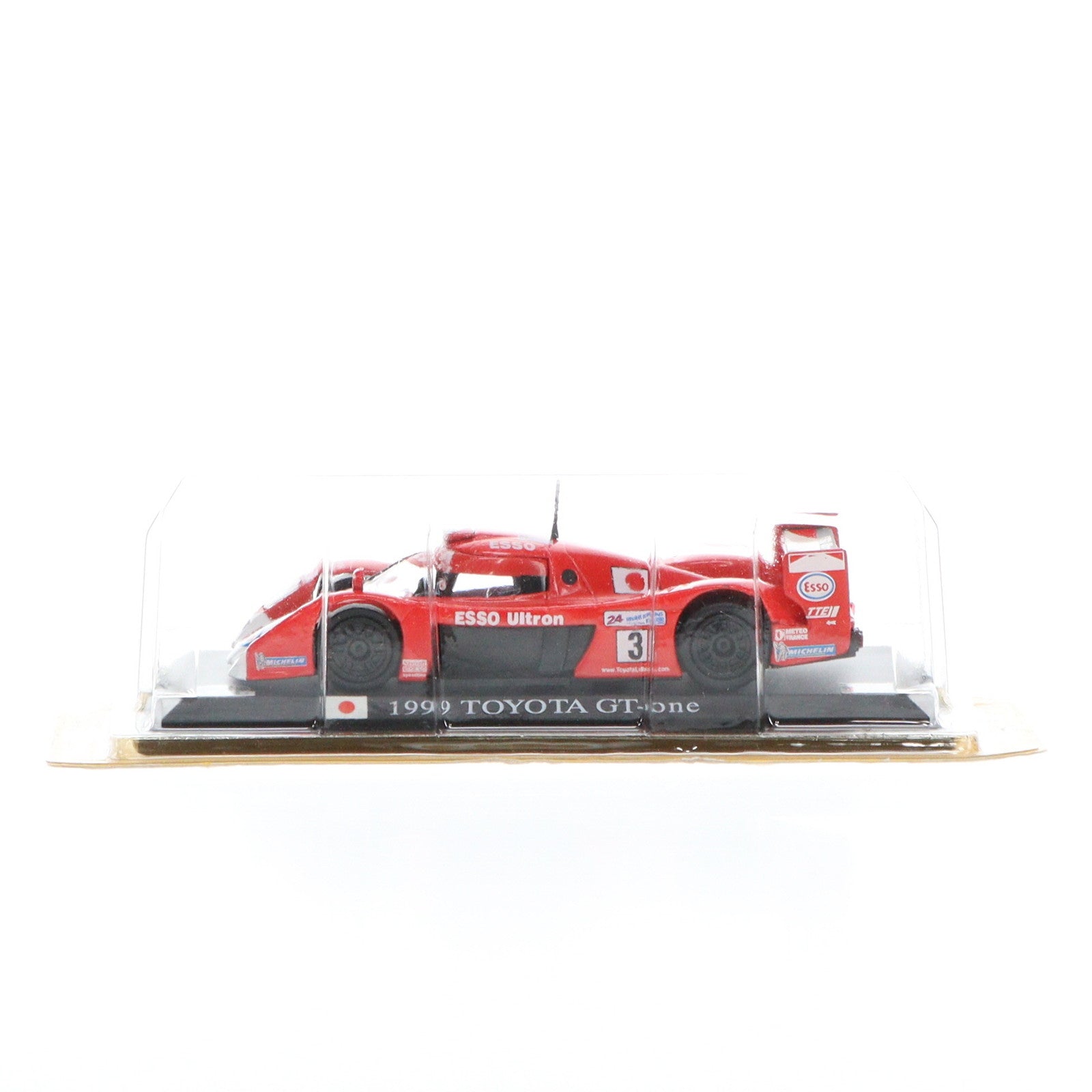 【中古即納】[MDL] (単品) 世界のレーシングカーコレクション トヨタ GT-1 ルマン #3(レッド) 1/43 完成品 ミニカー エムケイエンタプライズ(20070115)