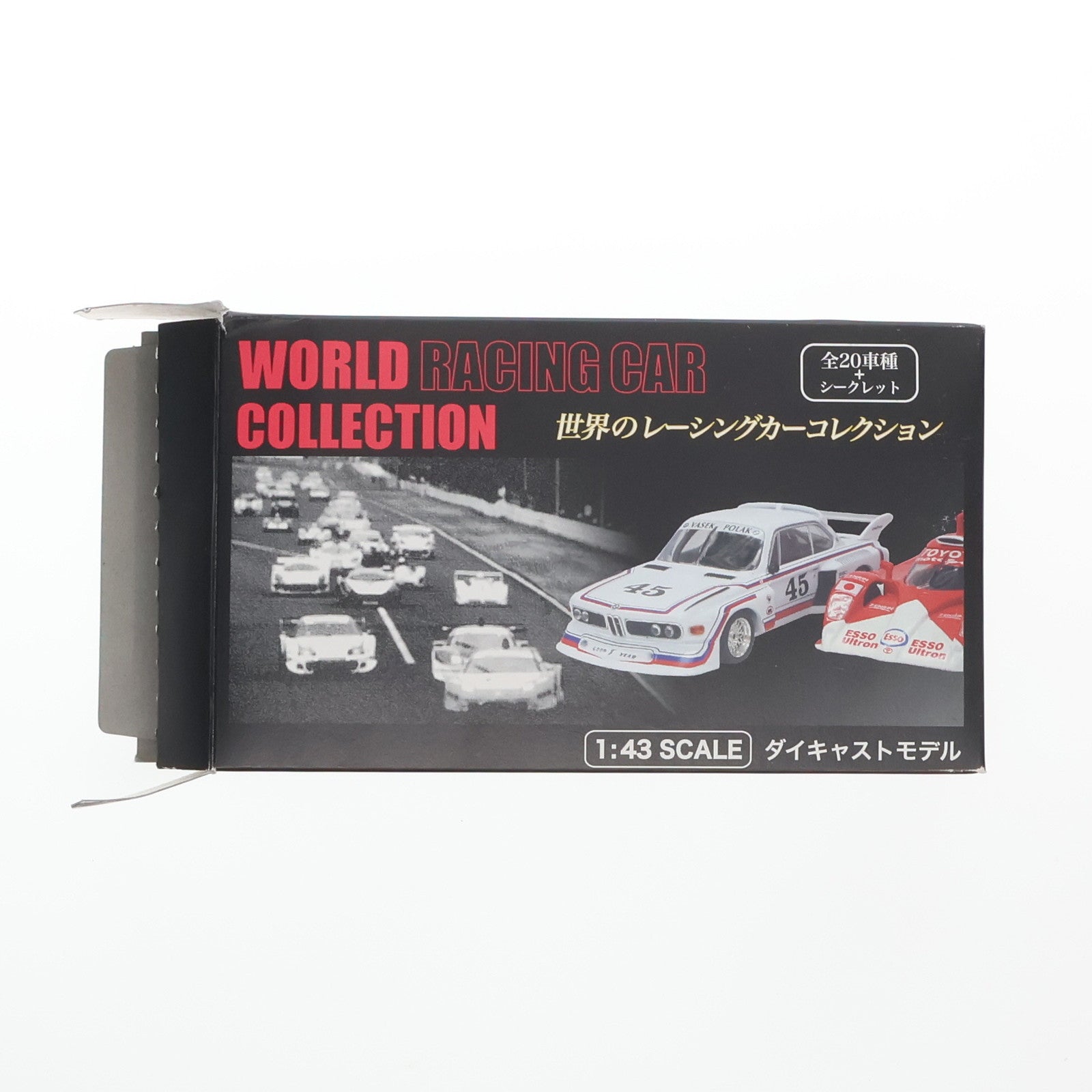 【中古即納】[MDL] 世界のレーシングカーコレクション 1/43 トヨタ7(ホワイト×レッド) 完成品 ミニカー エムケイエンタプライズ(20070115)