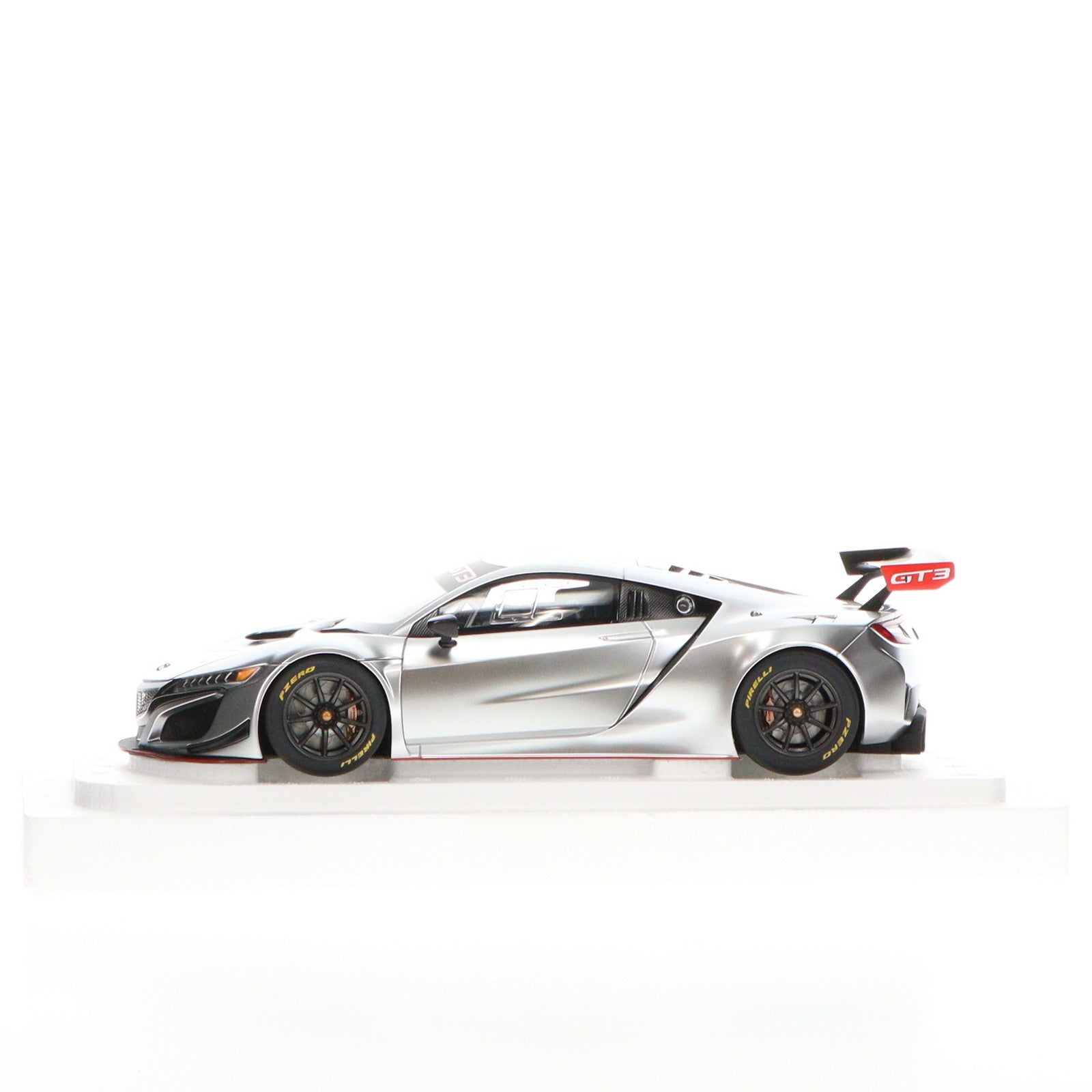 【中古即納】[MDL] 1/18 ホンダ NSX GT3 2018(ハイパー・シルバー) 完成品 ミニカー(81897) AUTOart(オートアート)(20201001)