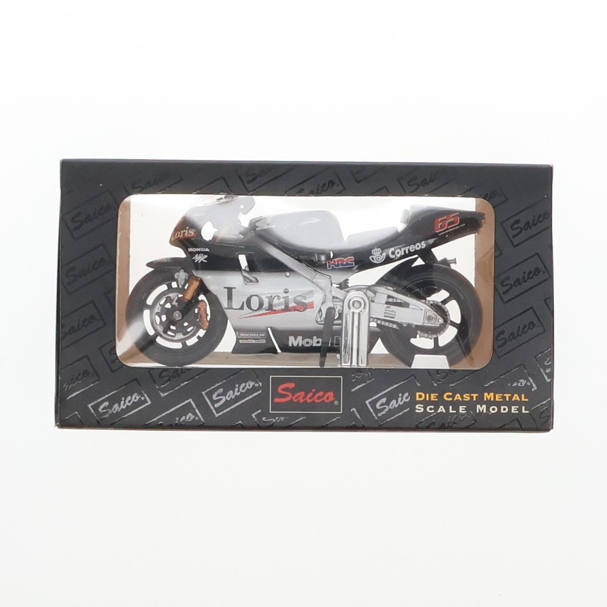 【中古即納】[MDL] 1/18 HONDA PONS NSR500 Loris 完成品 ミニカー Saico(サイコ)(19991231)