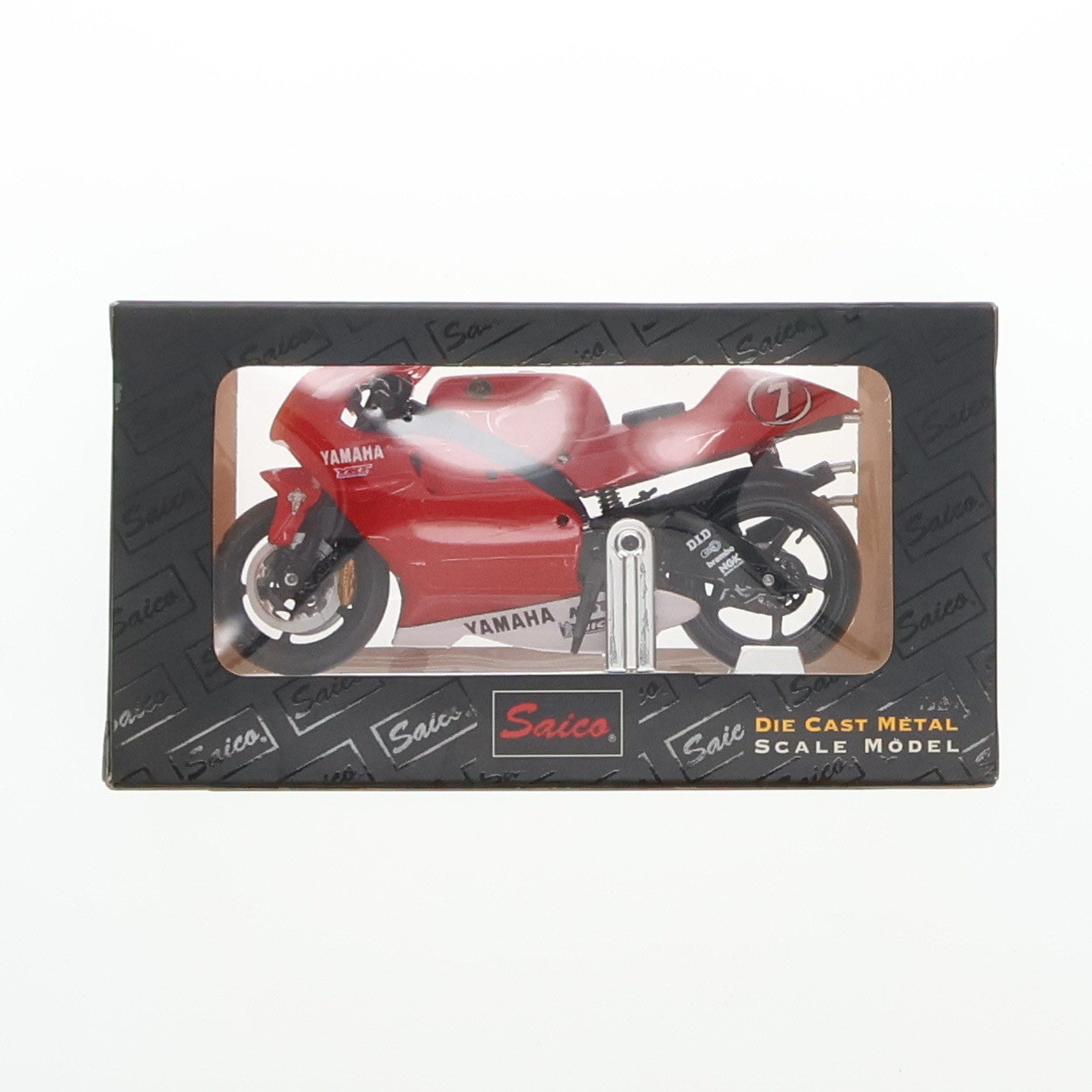 【中古即納】[MDL] 1/18 YAMAHA 2001 YZR 500 N. 7 完成品 ミニカー Saico(サイコ)(19991231)