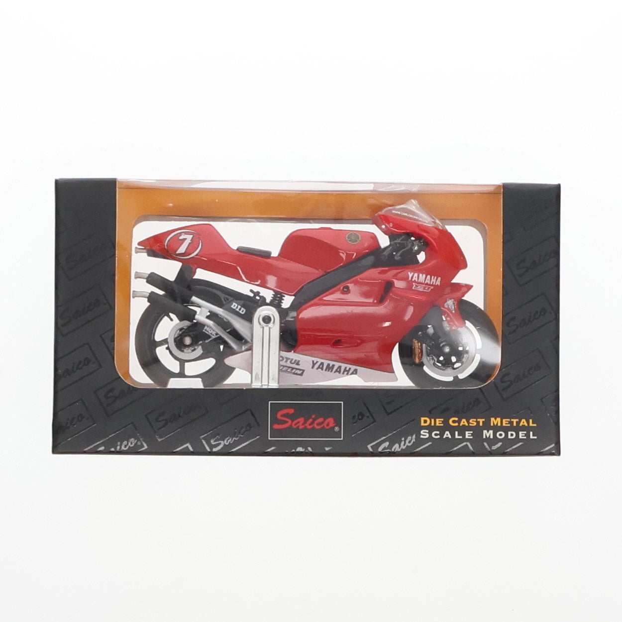 【中古即納】[MDL] 1/18 YAMAHA 2001 YZR 500 N. 7 完成品 ミニカー Saico(サイコ)(19991231)