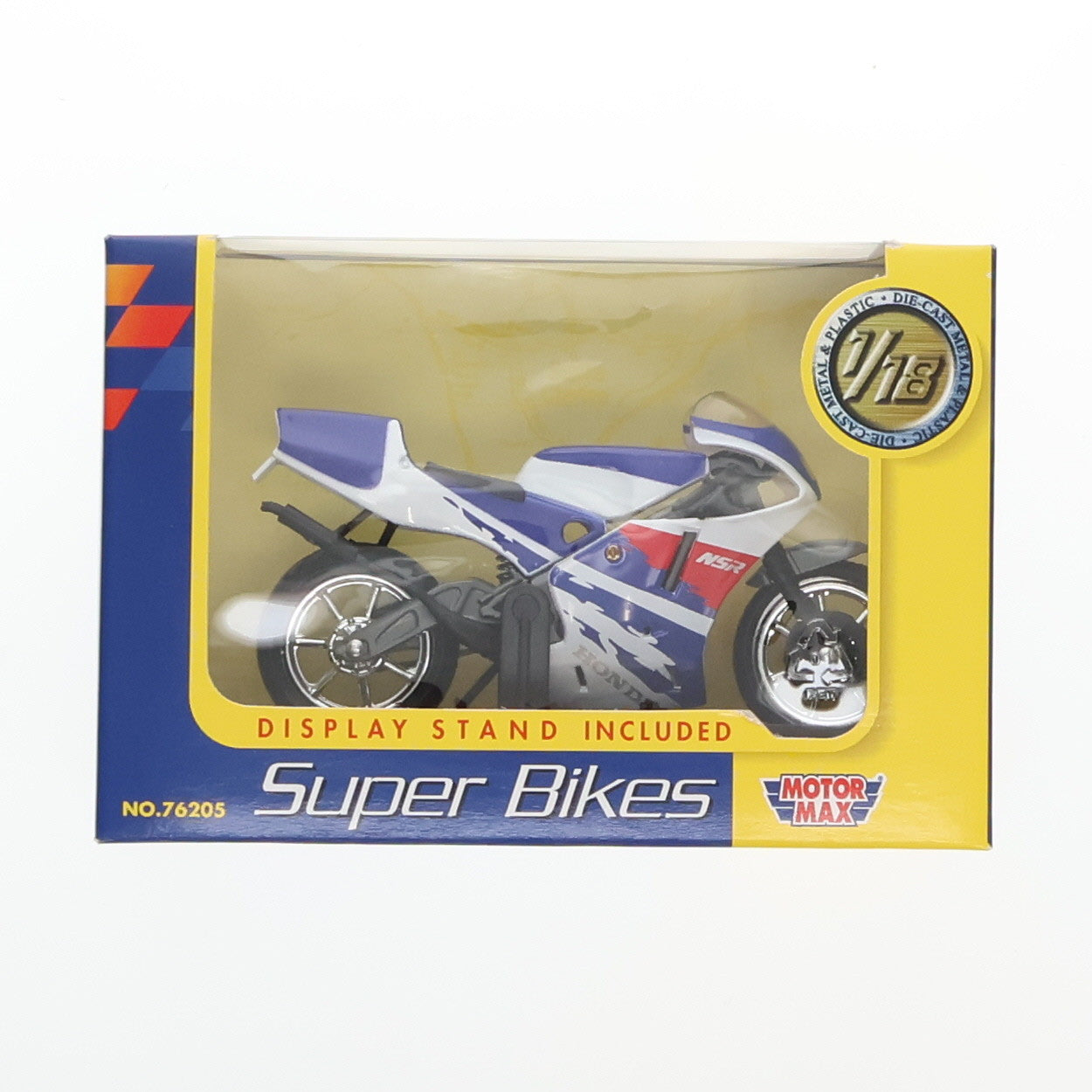 【中古即納】[MDL] 1/18 ホンダ NSR 250 完成品 ミニカー(76205) MOTOR MAX(モーターマックス)(19991231)