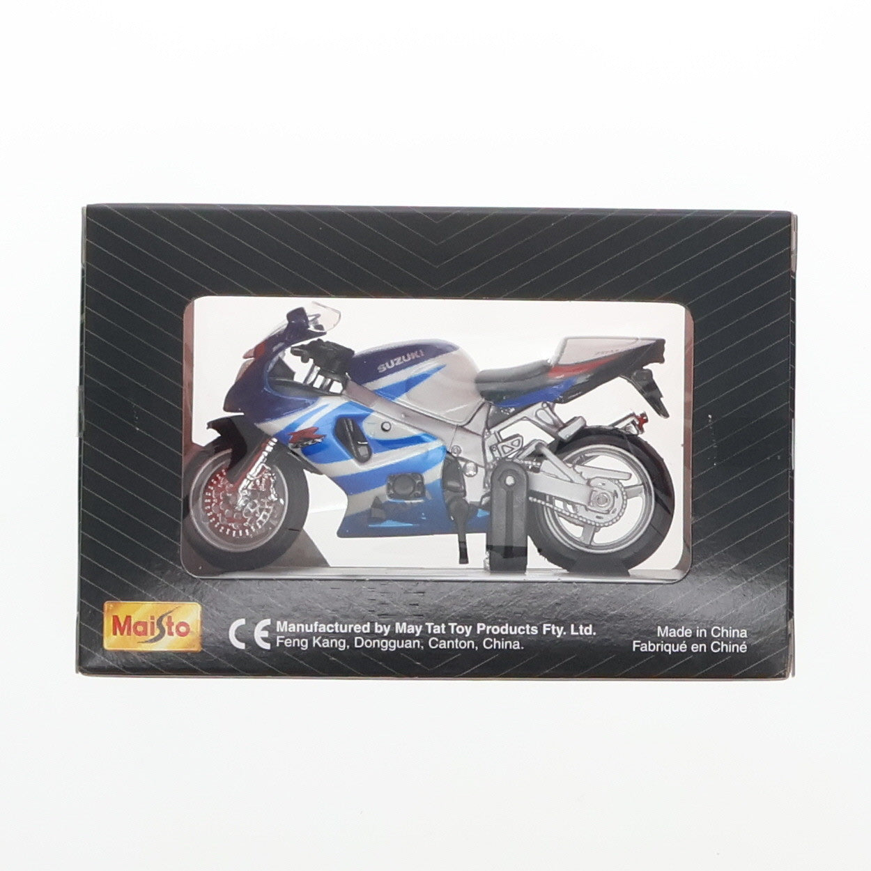 【中古即納】[MDL] 1/18 スズキ GSX R750 完成品 ミニカー Maisto(マイスト)(19991231)