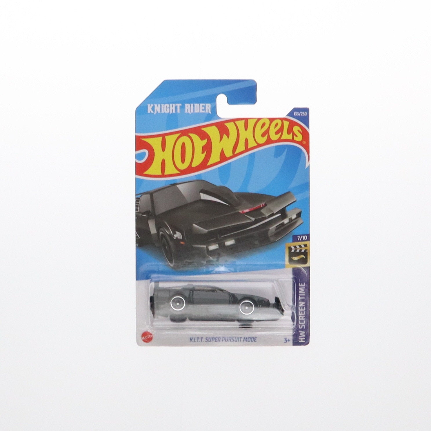 【中古即納】[MDL] (単品) Hot Wheels(ホットウィール) HW SCREEN TIME 1/64 K.I.T.T SUPER PURSUIT MODE(ブラック) 完成品 ミニカー(HCV39-M7C5) マテル(20220101)