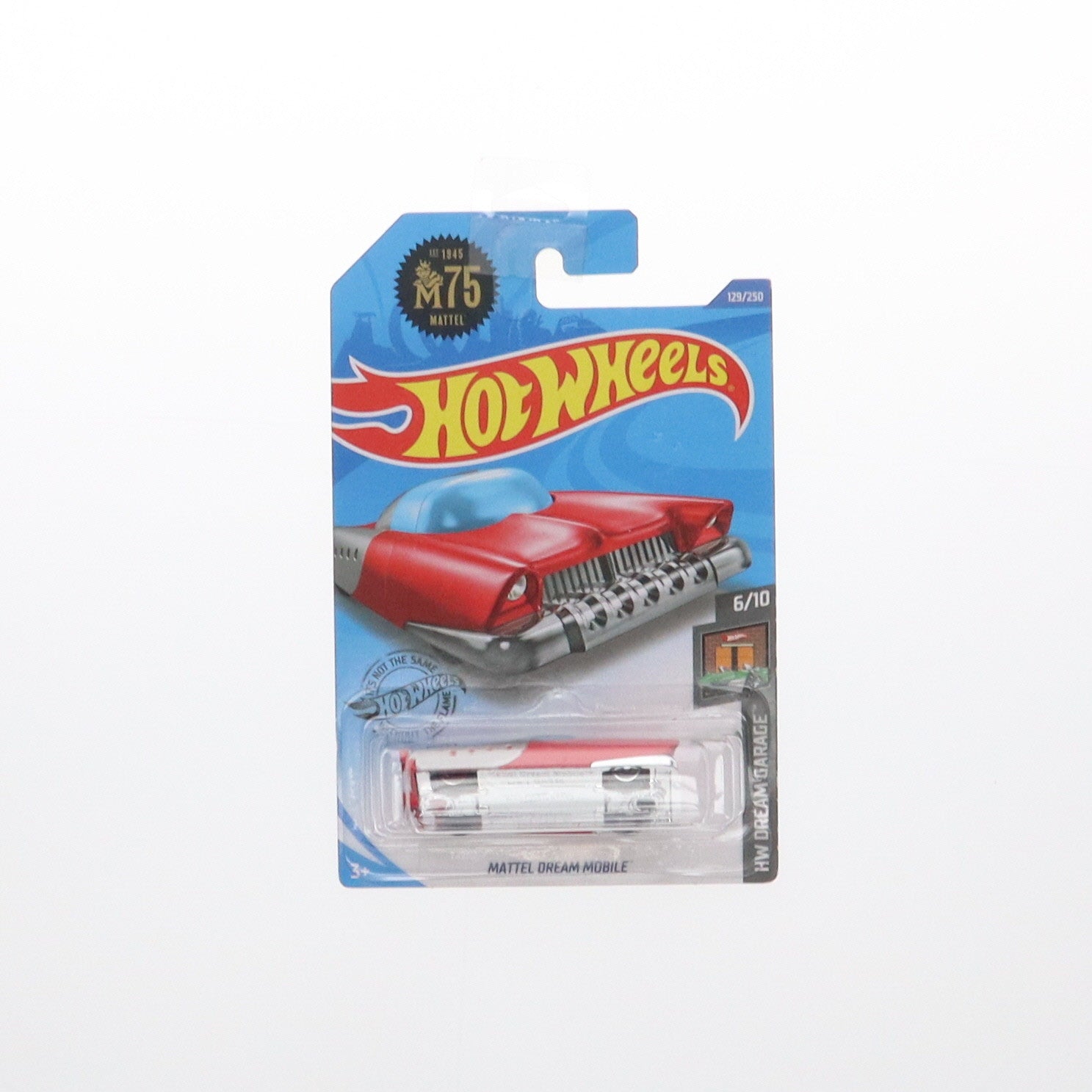 【中古即納】[MDL] (単品) Hot Wheels(ホットウィール) HW DREAM GARAGE 1/64 MATTEL DREAM MOBILE(レッド×シルバー×クリアブルー) 完成品 ミニカー(GHB30) マテル(20200101)