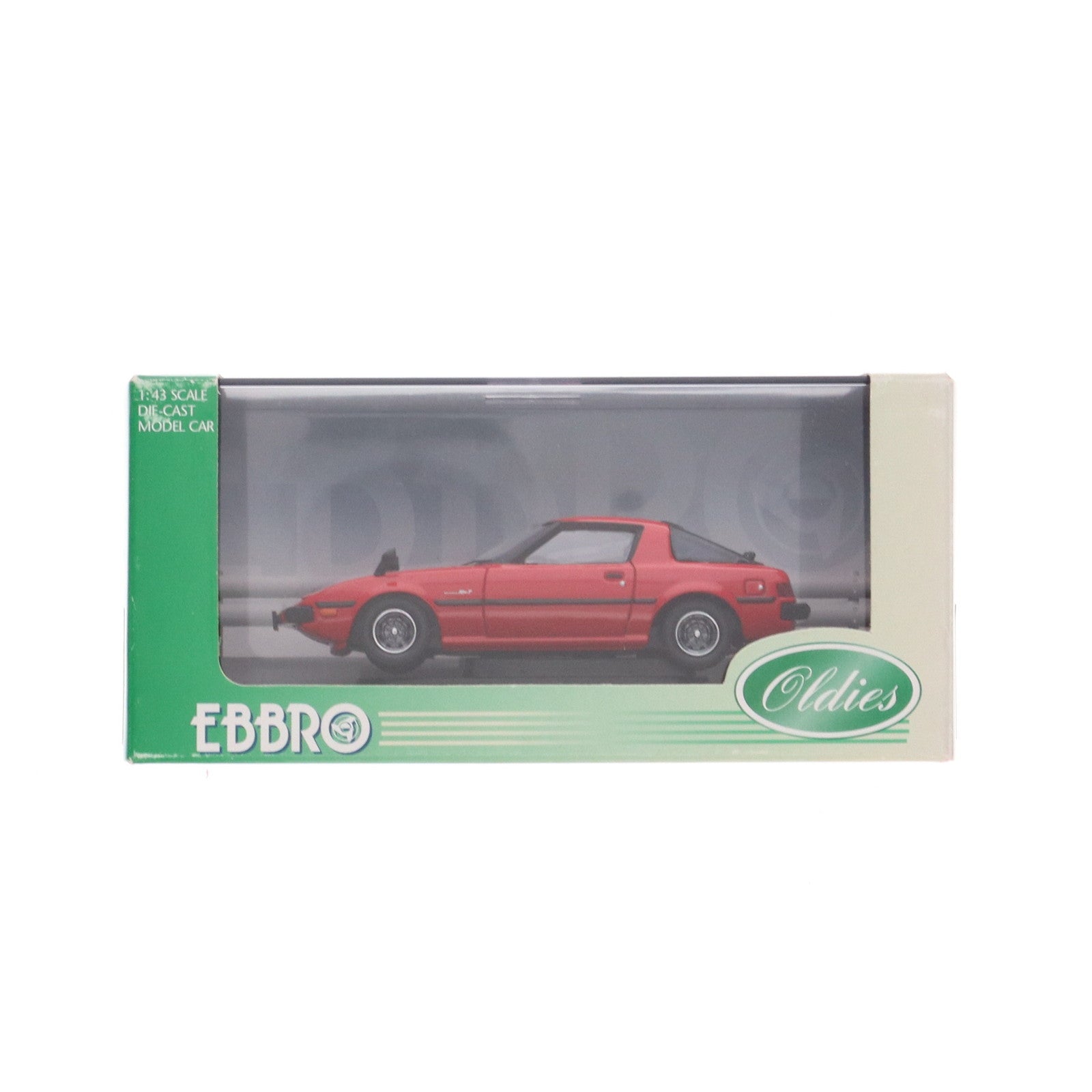 【中古即納】[MDL] 1/43 マツダ サバンナ X7 GT(レッド) Oldies 完成品 ミニカー(43588) EBBRO(エブロ)(20040510)