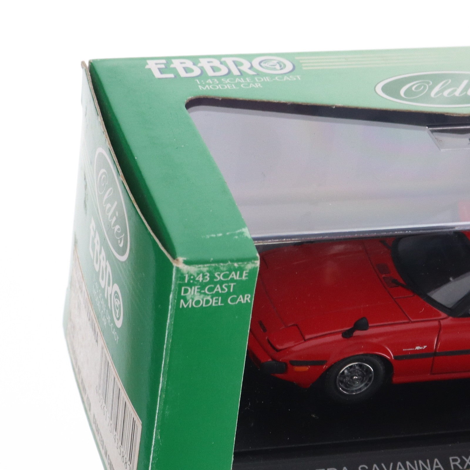 【中古即納】[MDL] 1/43 マツダ サバンナ X7 GT(レッド) Oldies 完成品 ミニカー(43588) EBBRO(エブロ)(20040510)