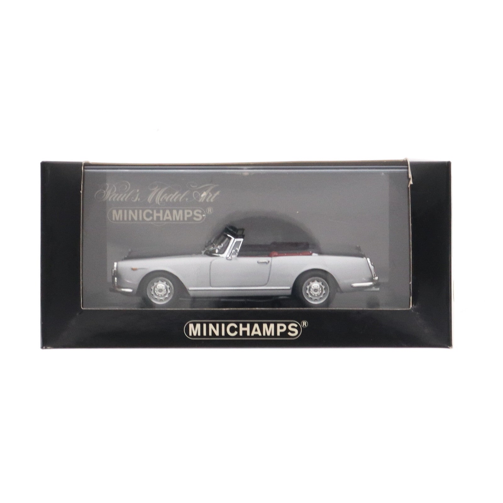 【中古即納】[MDL] 1/43 アルファ ロメオ 2600 Spider 1964(シルバー) 完成品 ミニカー(400120631) MINICHAMPS(ミニチャンプス)(20150101)