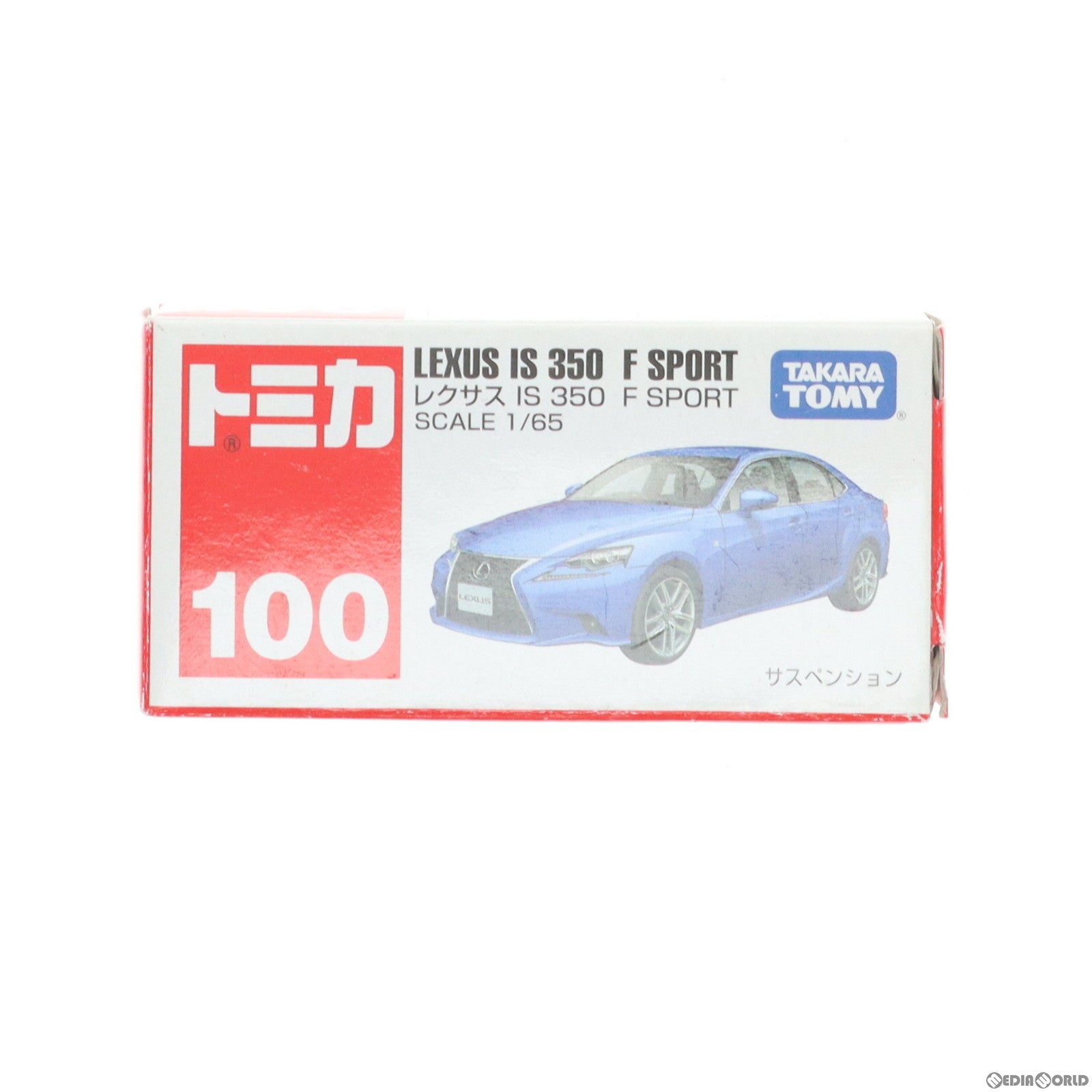 【中古即納】[MDL] トミカ No.100 1/65 レクサス IS F SPORT 完成品 ミニカー タカラトミー(20140315)