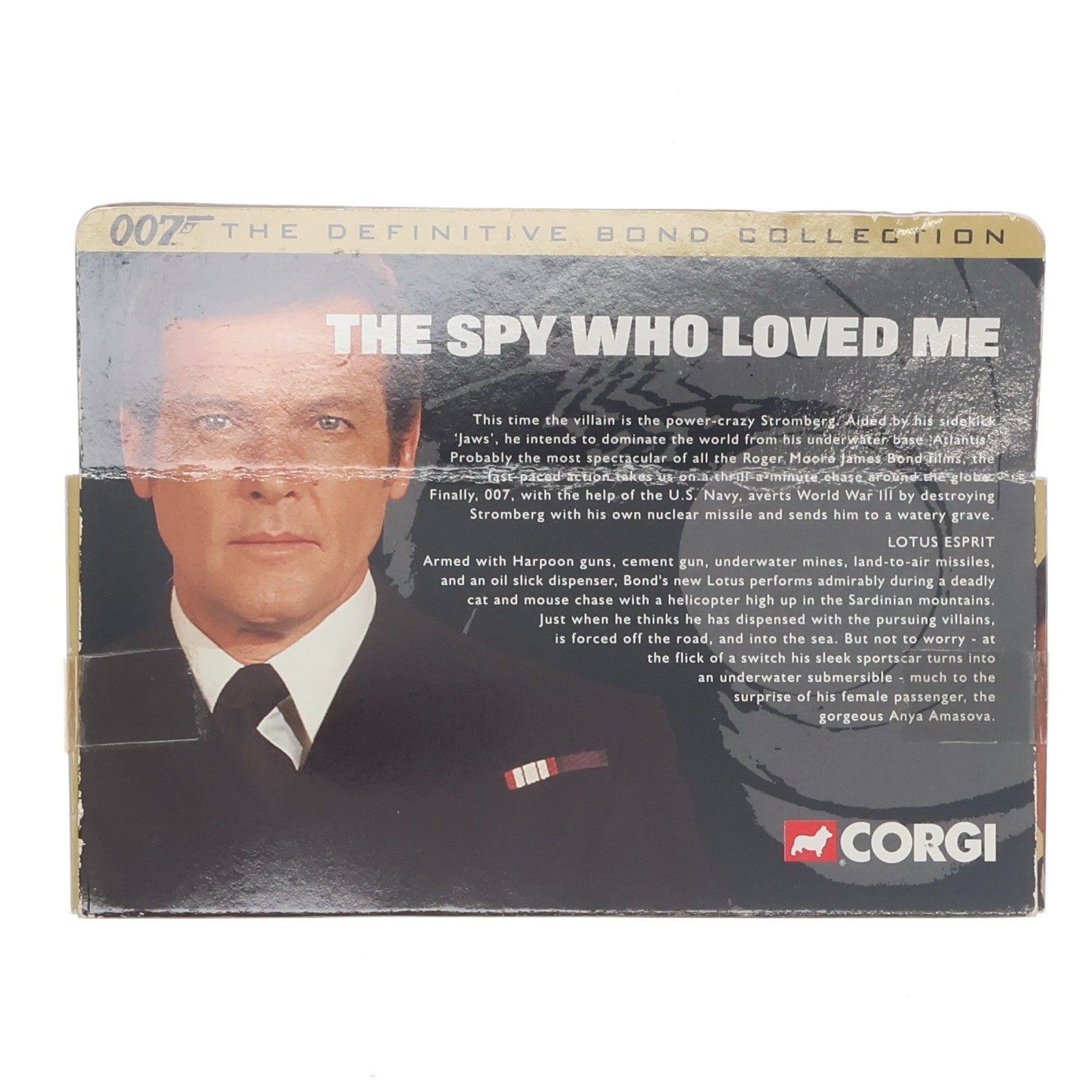 【中古即納】[MDL] ディフィニティブ・ボンド・コレクション ロータス エスプリ 007 私を愛したスパイ 完成品 ミニカー(65002) CORGI(コーギー)(20001231)