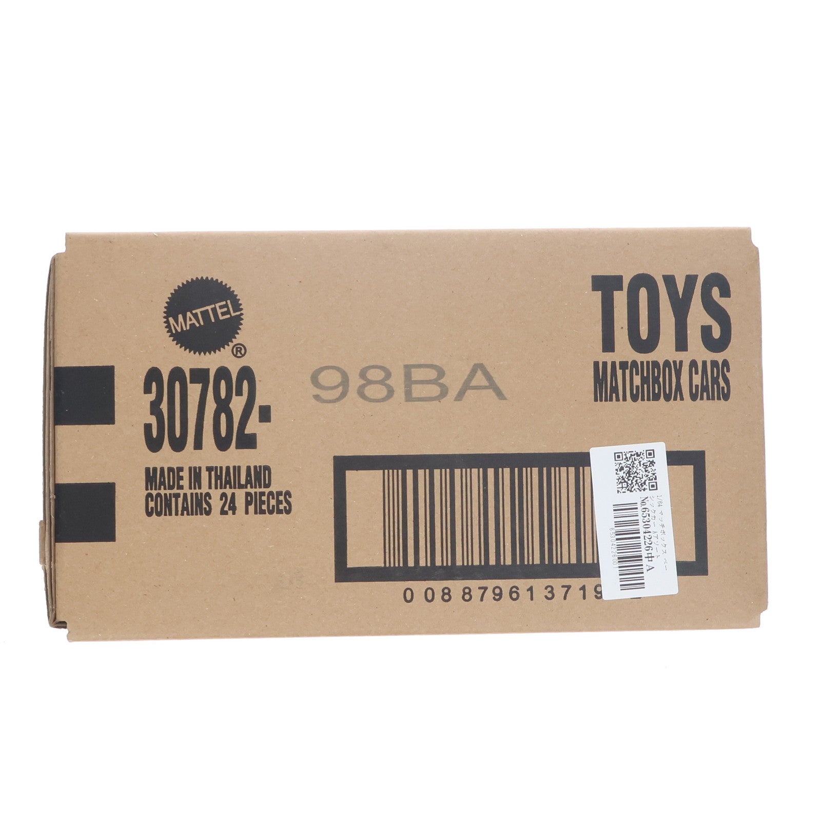 【中古即納】[MDL] (アソートセット) 1/64 マッチボックス ベーシックカー Aアソート 完成品 ミニカー(30782-98BA)(24個) マテル(20231221)