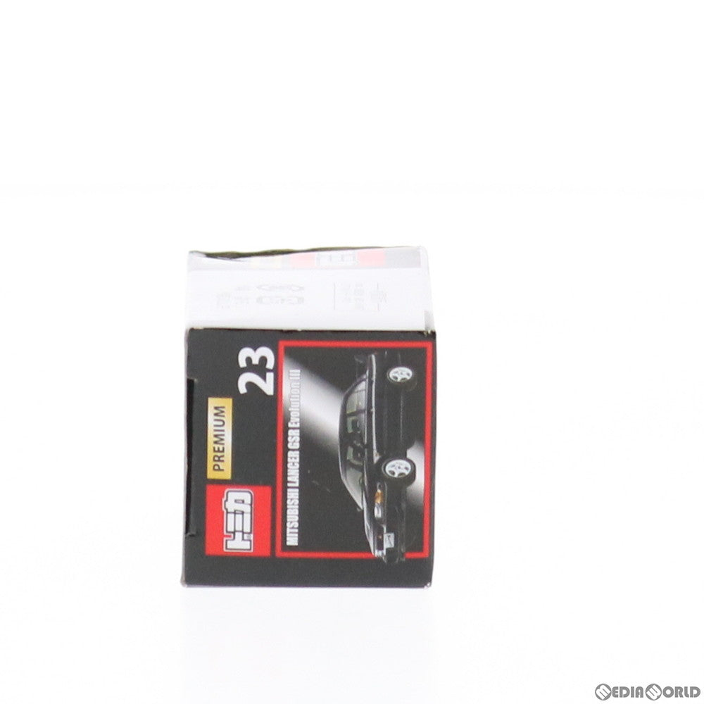 【中古即納】[MDL] トミカプレミアム 23 三菱 ランサー GSR エボリューションIII(ブラック) 完成品 ミニカー タカラトミー(20170715)