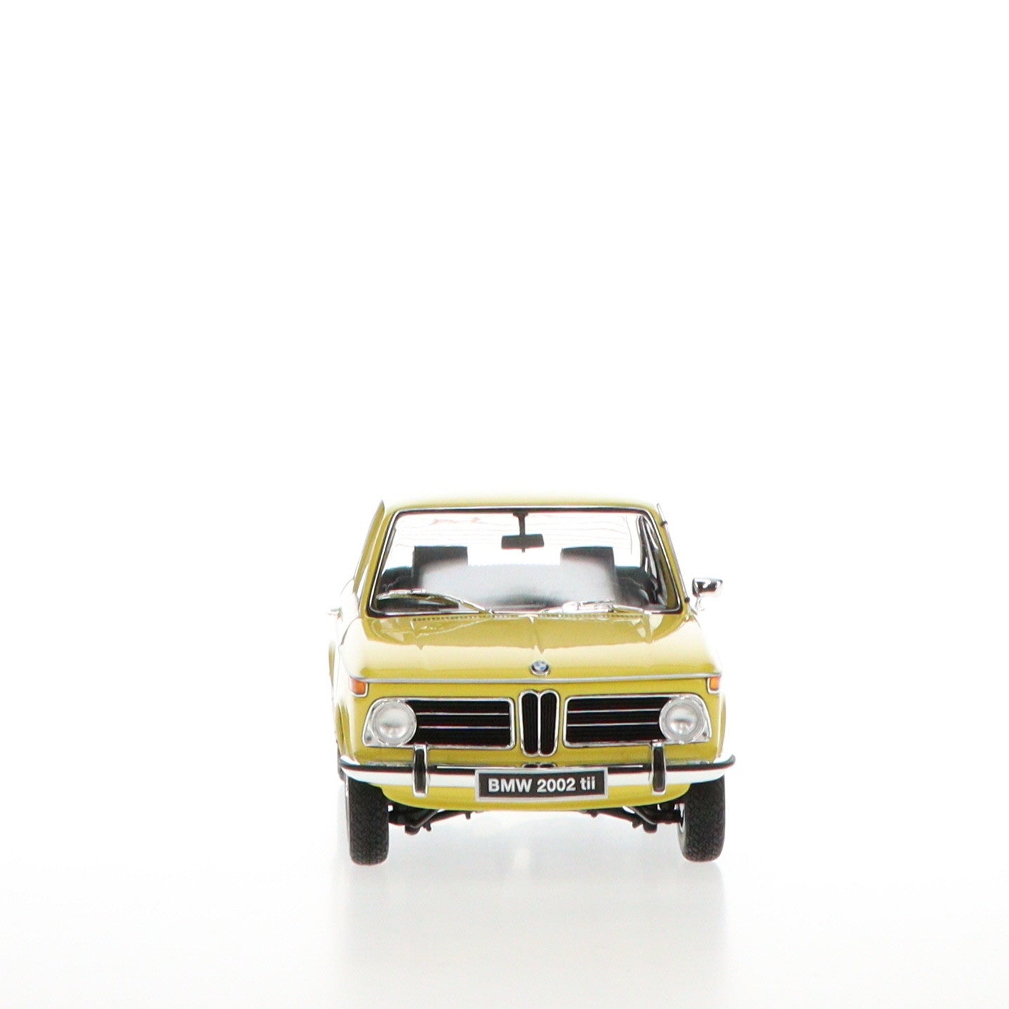 【中古即納】[MDL] 1/18 BMW 2002 Tii(イエロー) 完成品 ミニカー(KS08543GF) 京商(20220901)