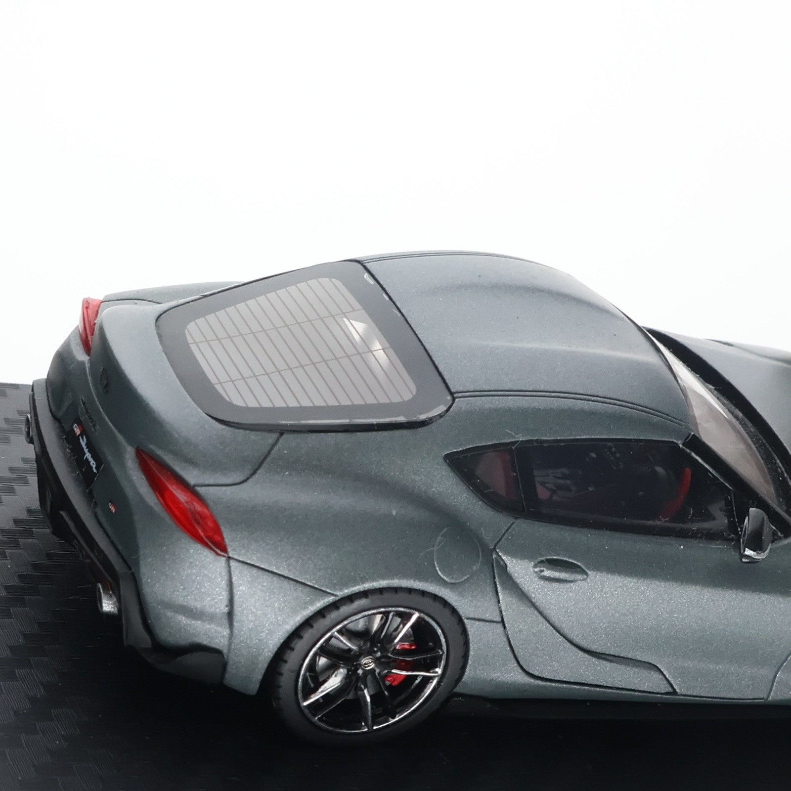 【中古即納】[MDL] 1/43 トヨタ GR SUPRA A90 RZ(マットストームグレーメタリック) 完成品 ミニカー(PM43125MG) ホビージャパン(20200327)