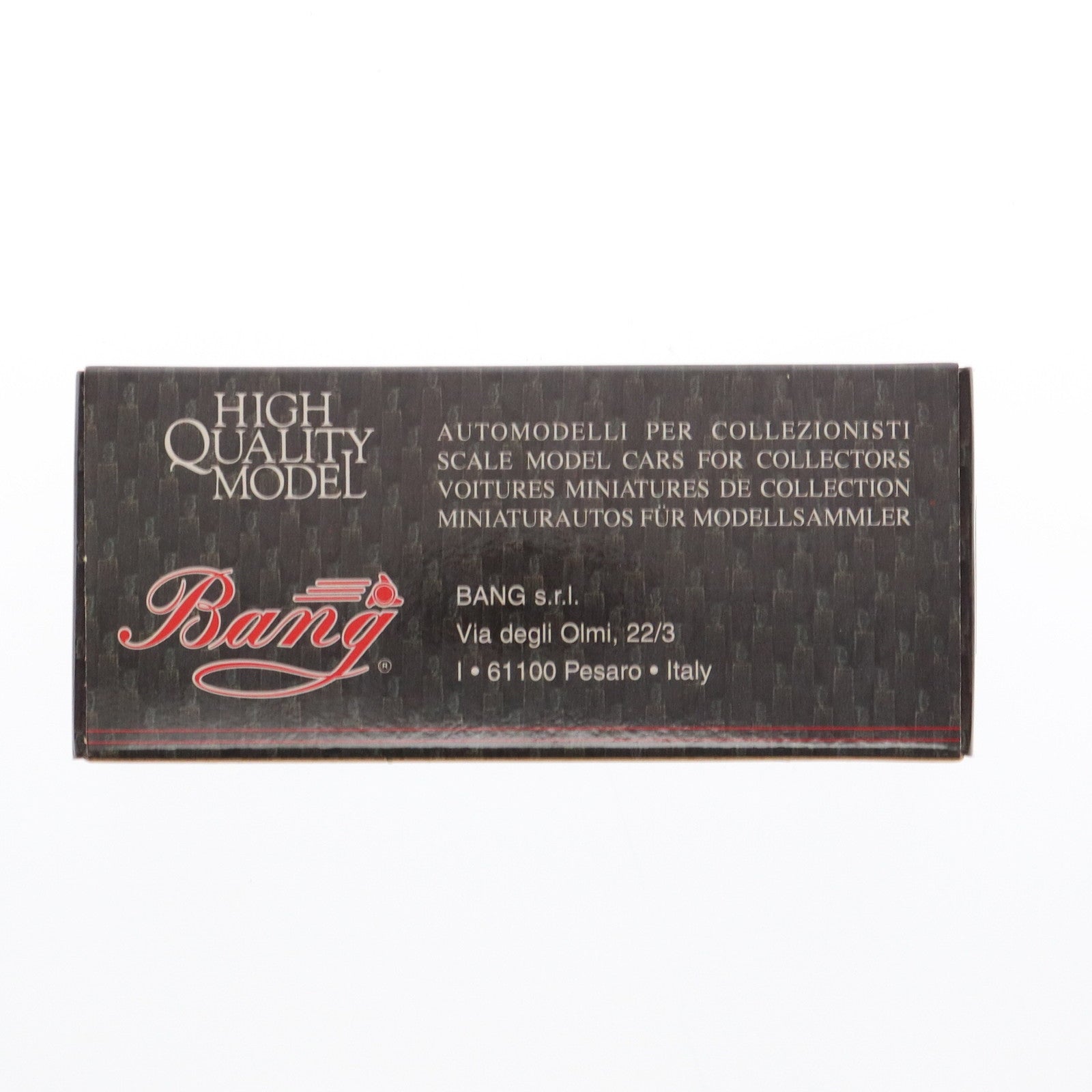 【中古即納】[MDL] 1/43 ALFA ROMEO GIULIETTA SPRINT(レッド) 完成品 ミニカー(7151) Bang(バン)(20220328)