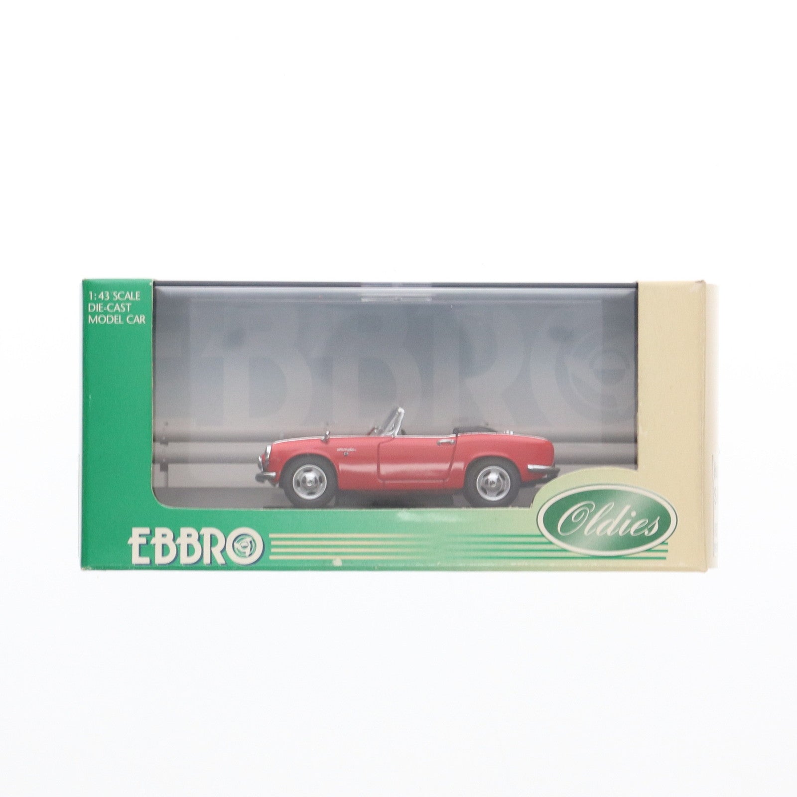 【中古即納】[MDL] 1/43 HONDA S800 Road star 1966(レッド) Oldies 完成品 ミニカー(43399) EBBRO(エブロ)(20220328)