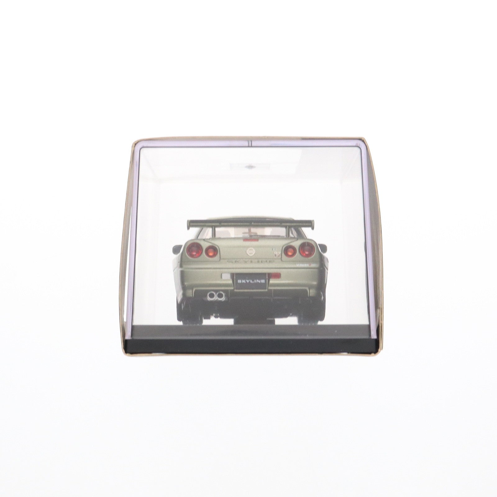 【中古即納】[MDL] 1/32 日産 スカイライン GT-R(R34) スロットカー Millennium jade(ミレニアムジェイド) 完成品 ミニカー(8530) HPI(20220328)