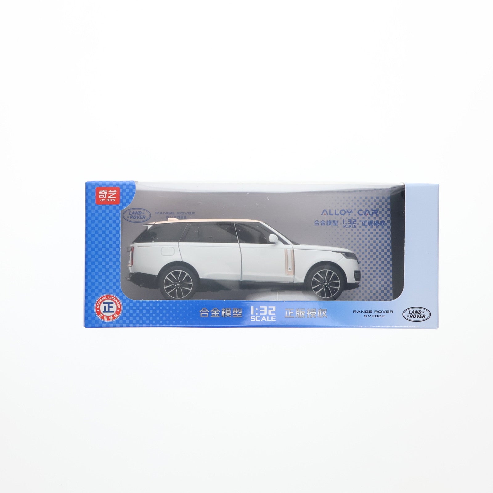 【中古即納】[MDL] 1/32 RANGE ROVER(レンジローバー) SV 2022 QY ホワイト 完成品 ミニカー LAND ROVER(ランドローバー)(19991231)