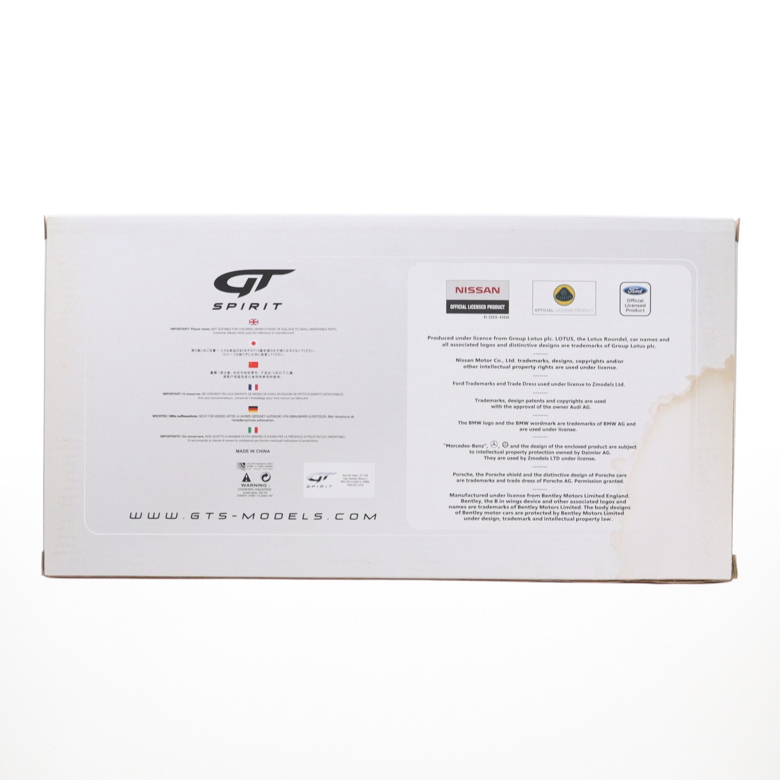 【中古即納】[MDL] 1/18 メルセデス・ベンツ AMG GT modified by Prior Design レッド/ブラック 完成品 ミニカー(ZM104) GTスピリット(20161231)