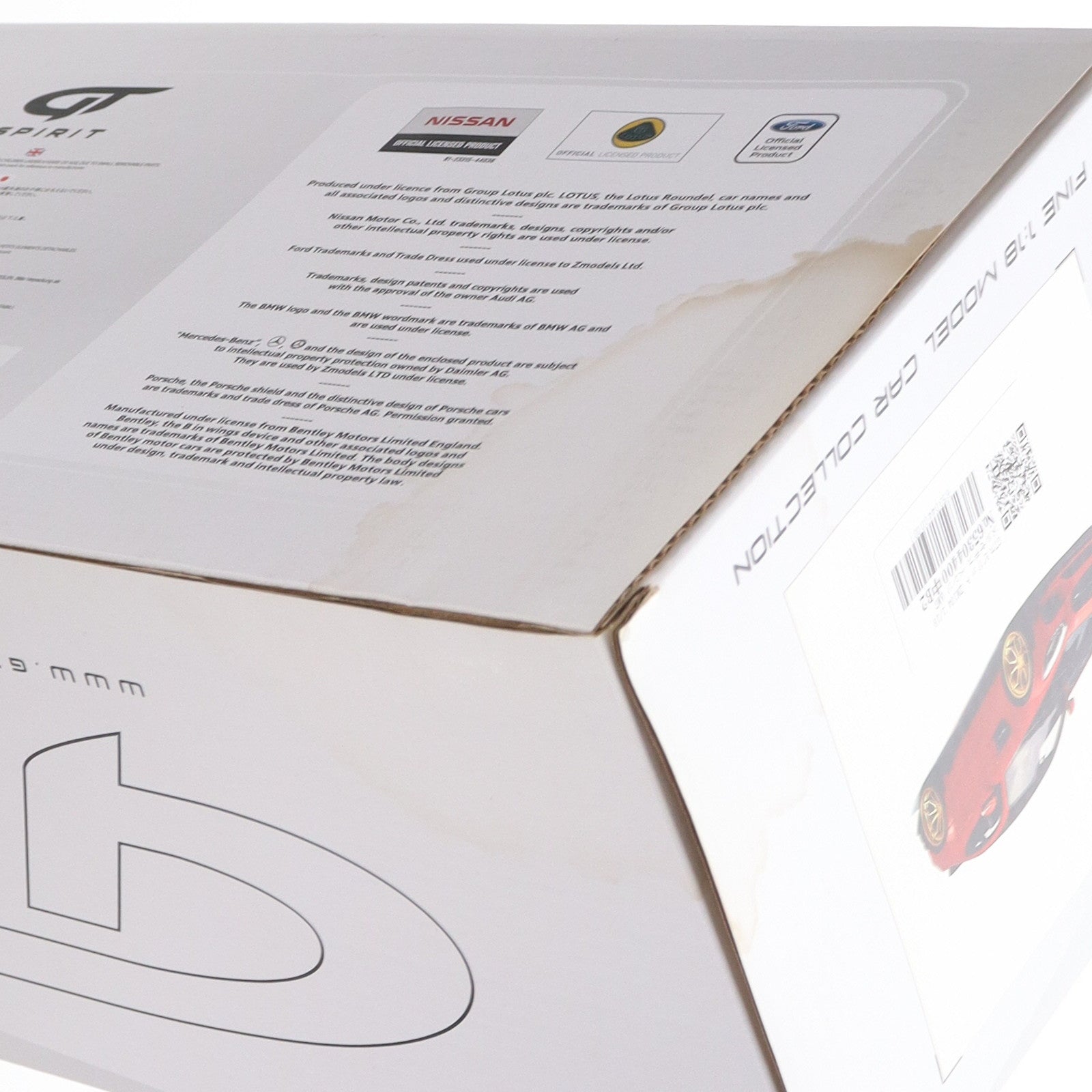 【中古即納】[MDL] 1/18 メルセデス・ベンツ AMG GT modified by Prior Design レッド/ブラック 完成品 ミニカー(ZM104) GTスピリット(20161231)