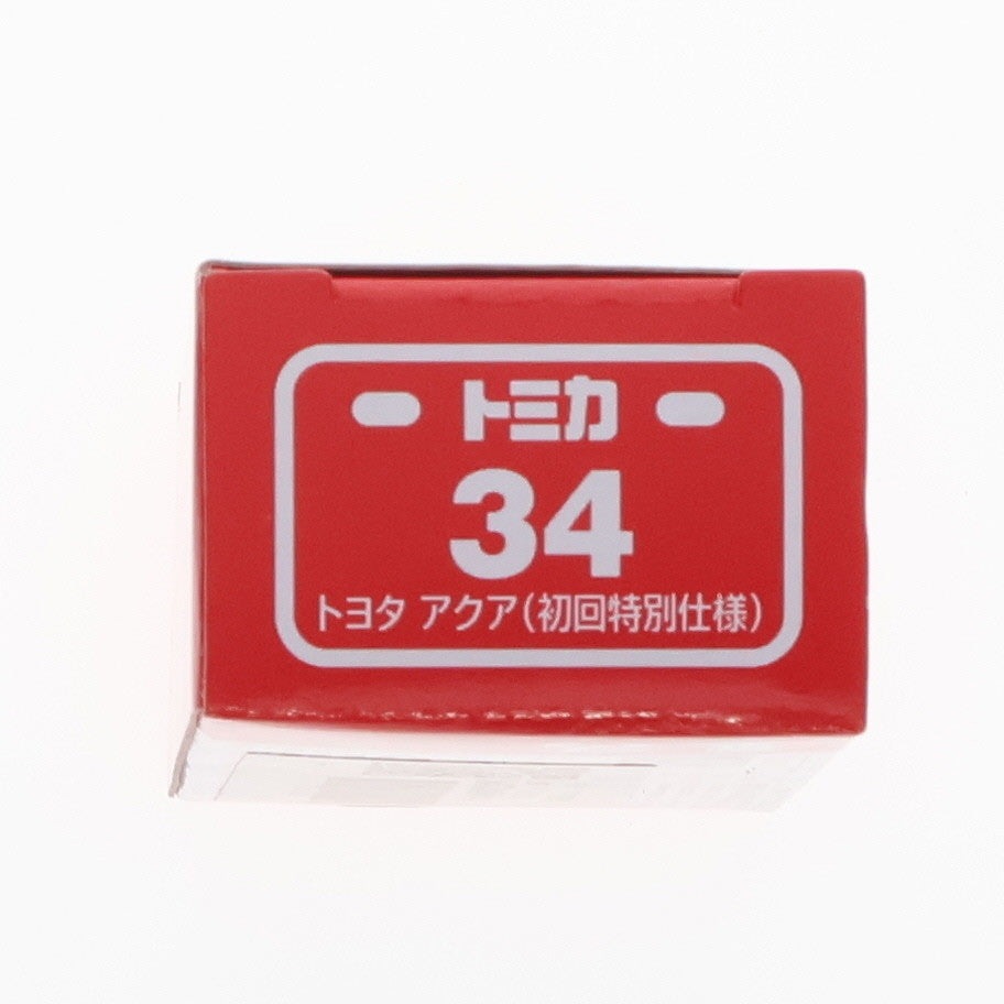 【中古即納】[MDL] トミカ No.34 トヨタ アクア (初回特別仕様) 完成品 ミニカー タカラトミー(20221015)