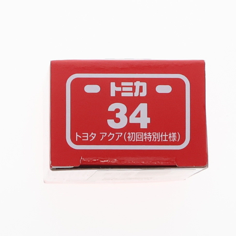 【中古即納】[MDL] トミカ No.34 トヨタ アクア (初回特別仕様) 完成品 ミニカー タカラトミー(20221015)