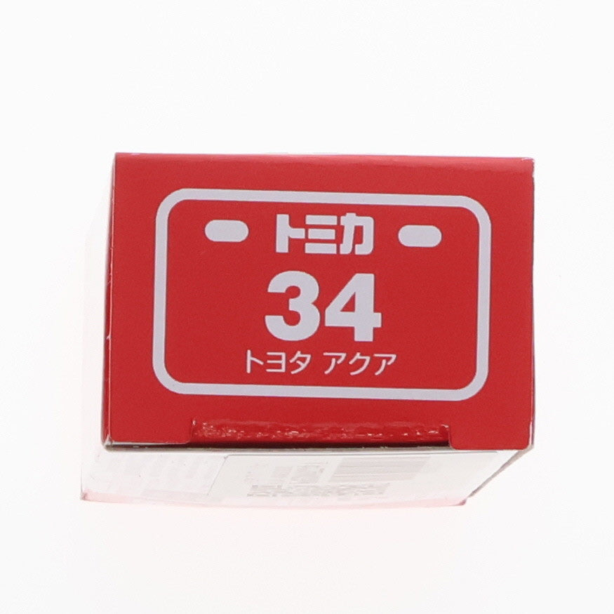 【中古即納】[MDL] トミカ No.34 1/59 トヨタ アクア 完成品 ミニカー タカラトミー(20221015)
