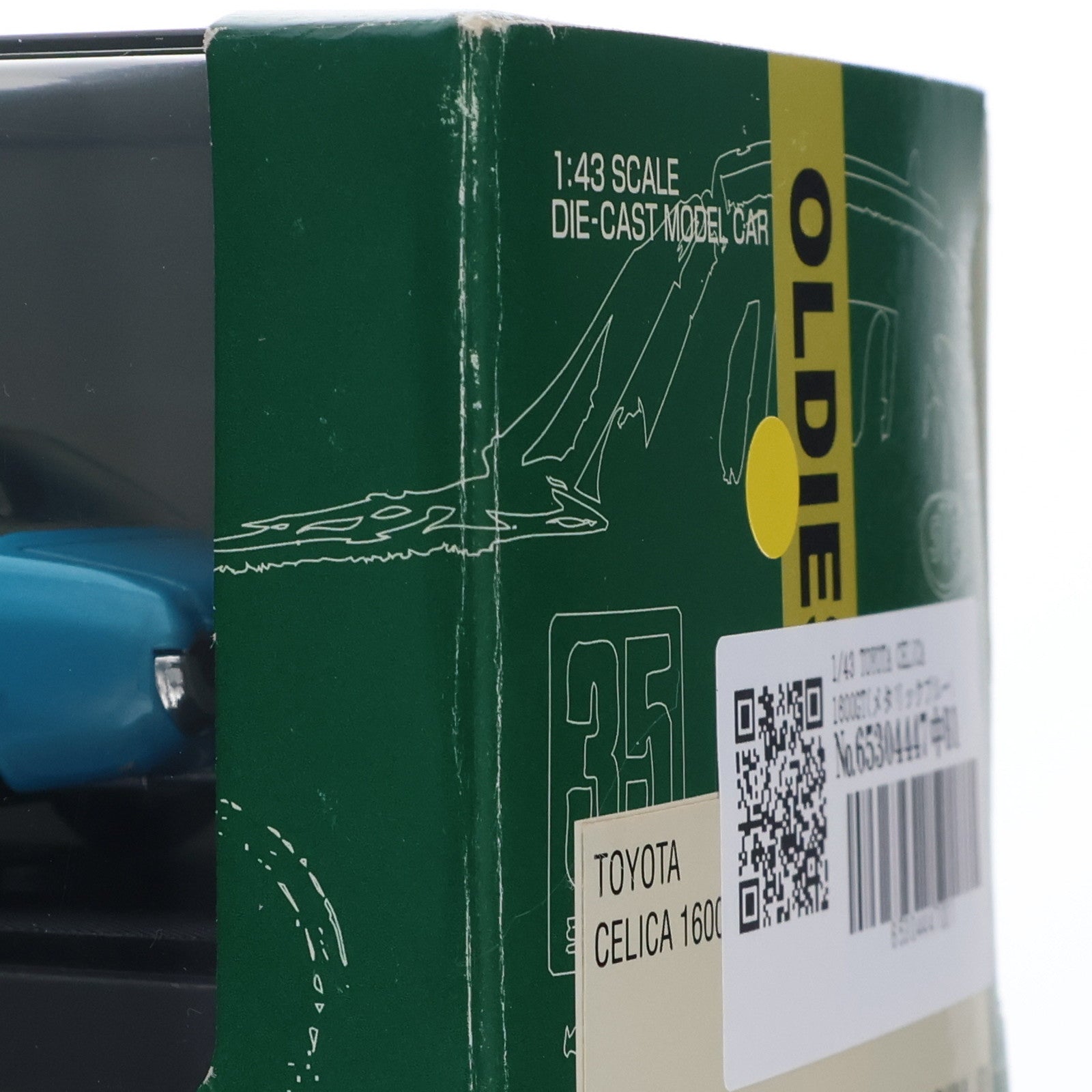 【中古即納】[MDL] 1/43 TOYOTA CELICA 1600GT(メタリックブルー) Oldies 完成品 ミニカー(43083) EBBRO(エブロ)(20220328)
