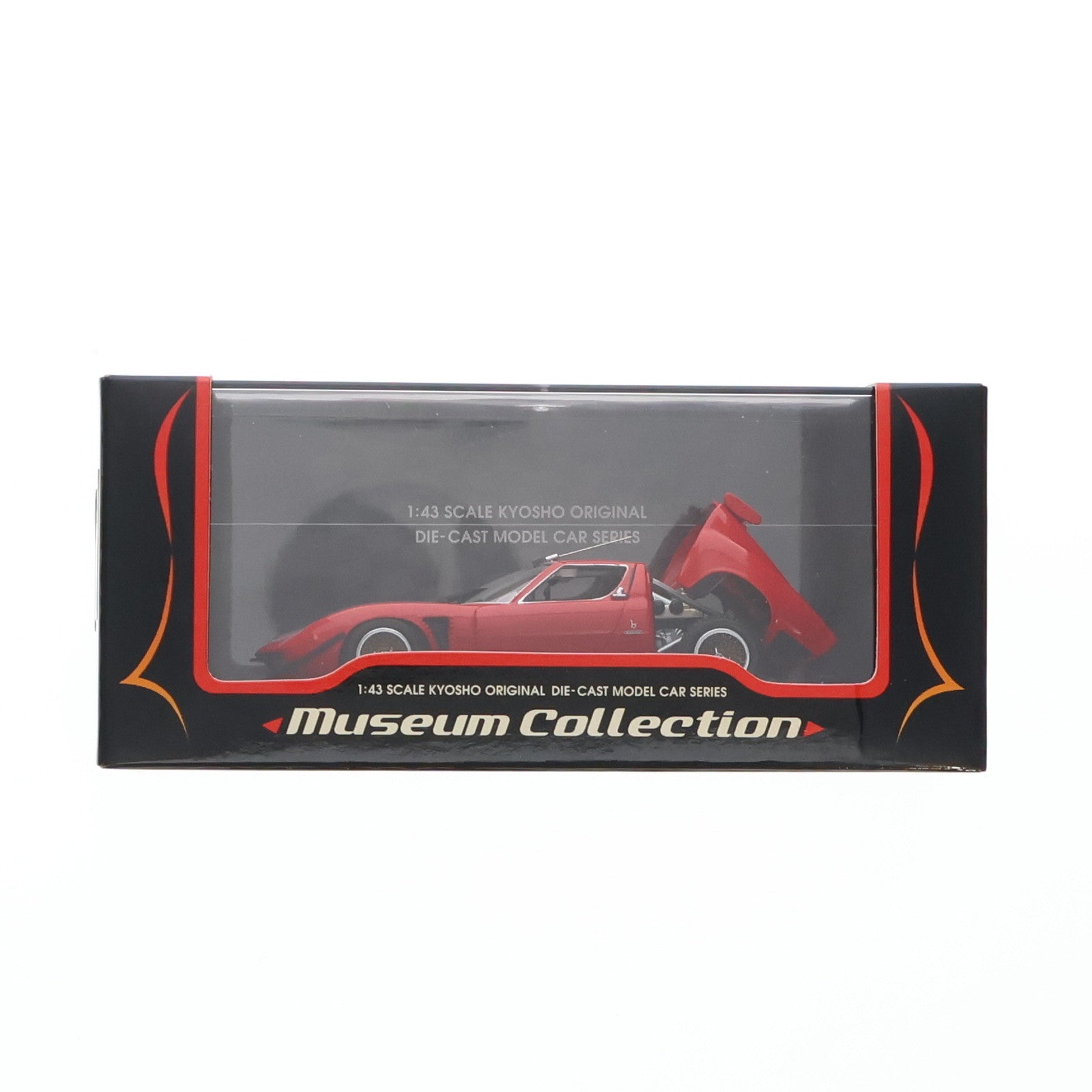 【中古即納】[MDL] 1/43 Lamborghini JOTA SVR(ランボルギーニ イオタ SVR) レッド Museum Collection 完成品 ミニカー(03201WR) 京商(20030328)