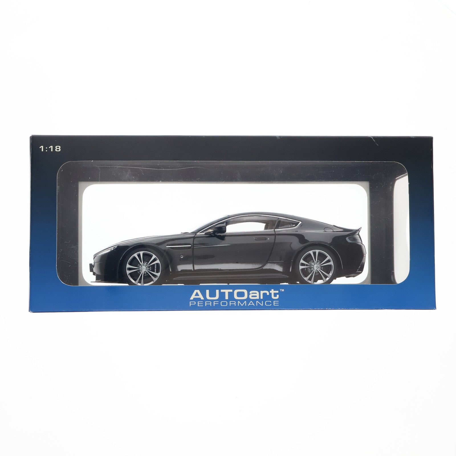 【中古即納】[MDL] 1/18 アストンマーチンV12 ヴァンテージ2010(メタリックブラック) 完成品 ミニカー(70207) AUTOart(オートアート)(20120630)